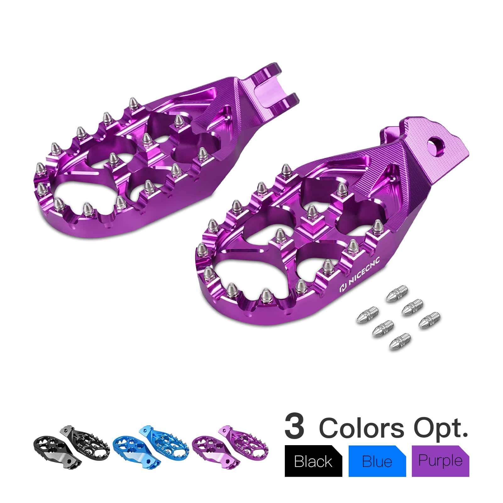 Enlarged Foot Pegs Footrest For Surron Light Bee X/ S/ L1E  Segway X160 X260