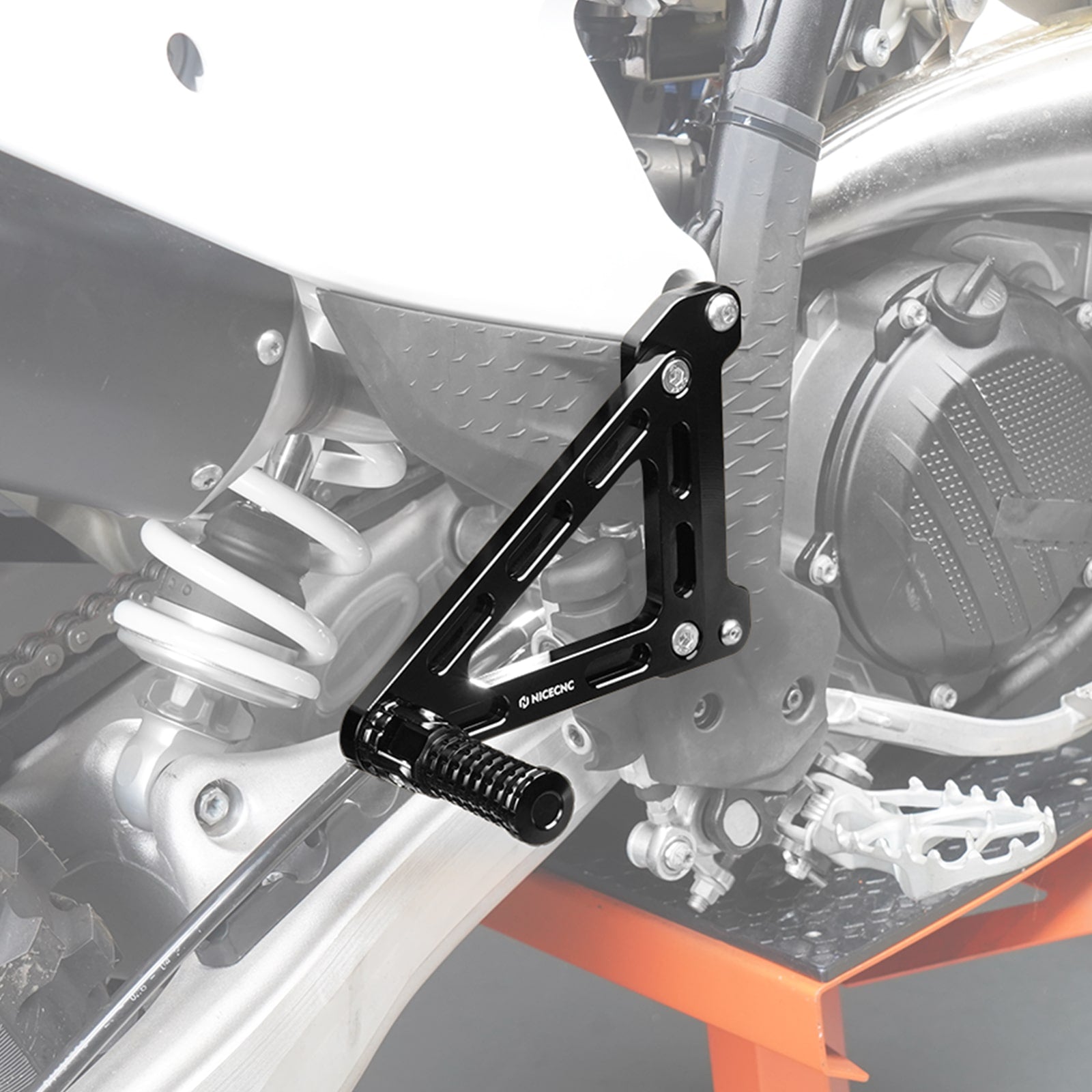 Passenger Foot Pegs Footrest Kit For KTM 350 500 EXC-F 2024-2025