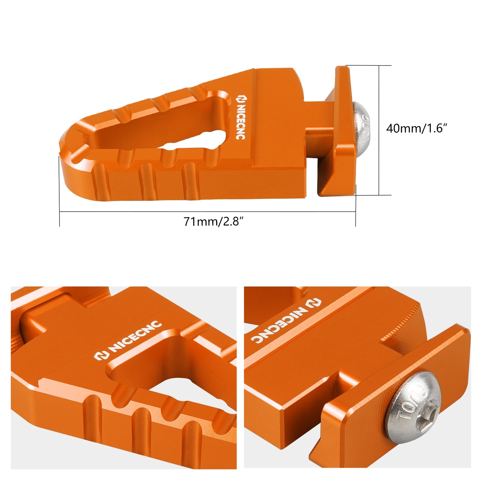 Kickstand Peg For Gas Gas 250-500 EC/EX/ES/EW F 2024-2025