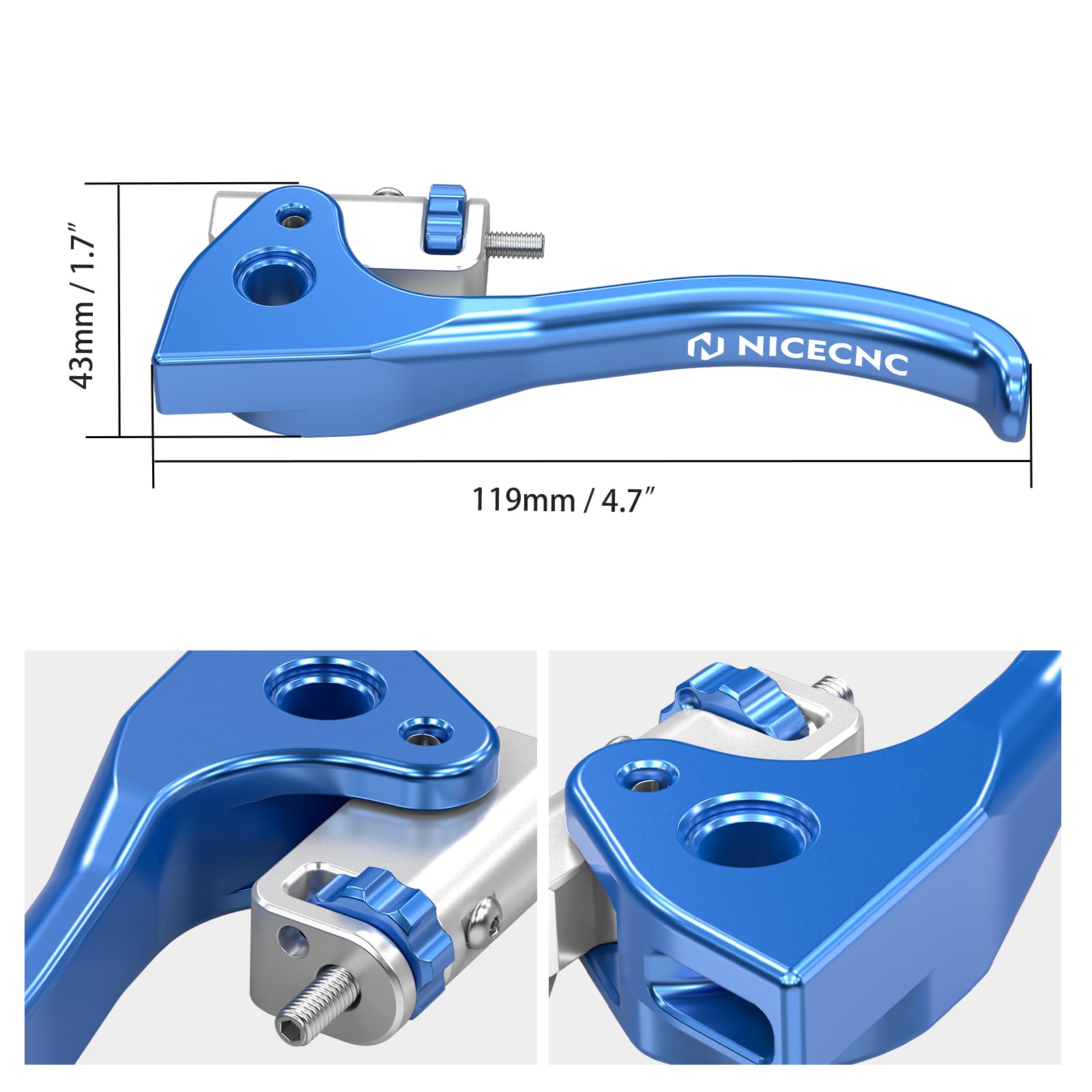 Shorty Brake Clutch Lever Set For KTM Husqvarna Gas Gas Sherco Triumph Brembo System
