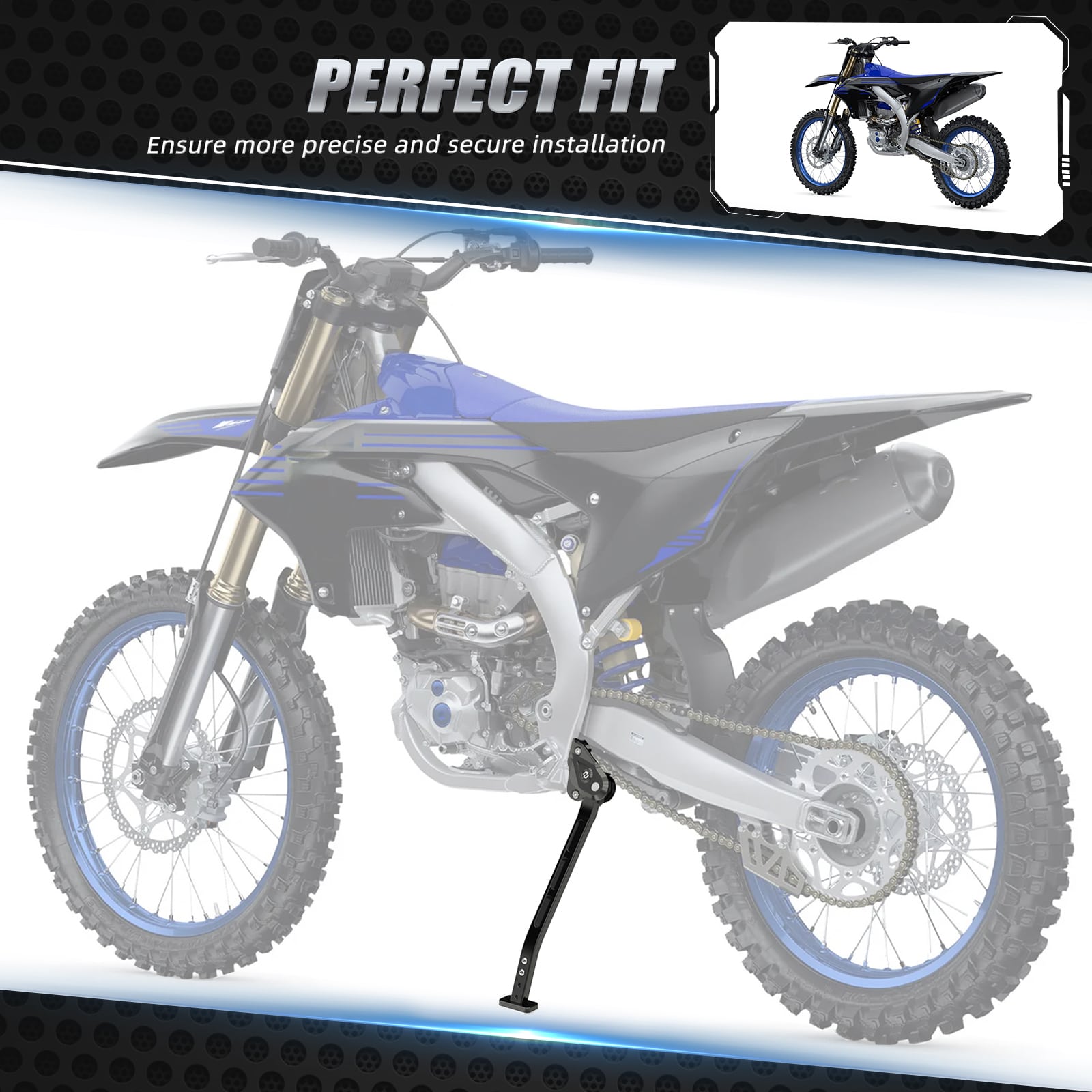 Adjustable Kickstand Aluminum Lowering Link For Yamaha YZ450F 2023-2024
