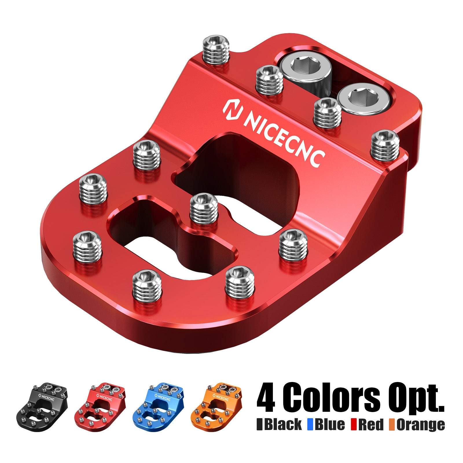 Dual Control Rear Brake Pedal Pad Tip For Beta RR X-Trainer Gas Gas EC XC 250 300