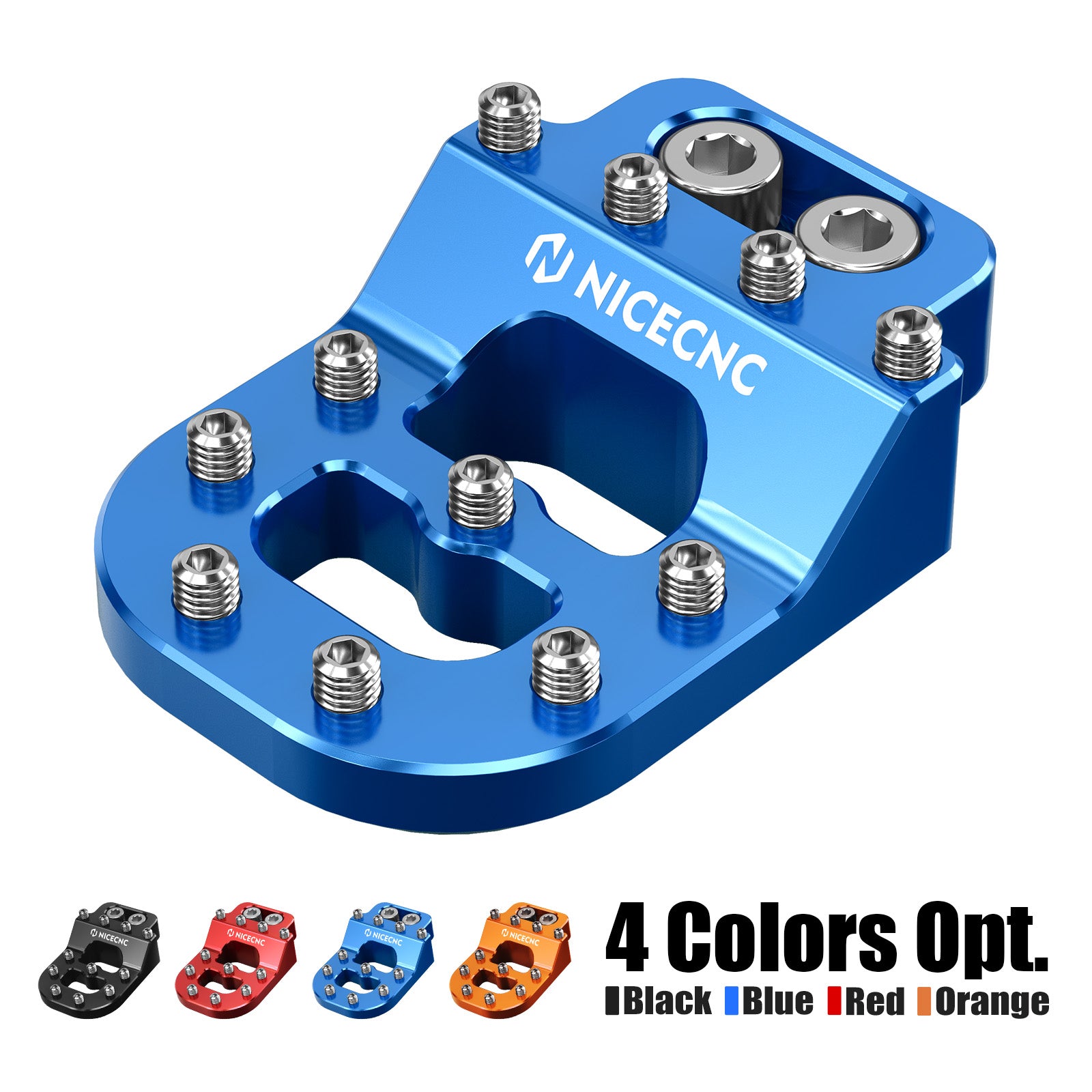 Dual Control Rear Brake Pedal Pad Tip For Husqvarna TC FC TE FE 701 Enduro SM