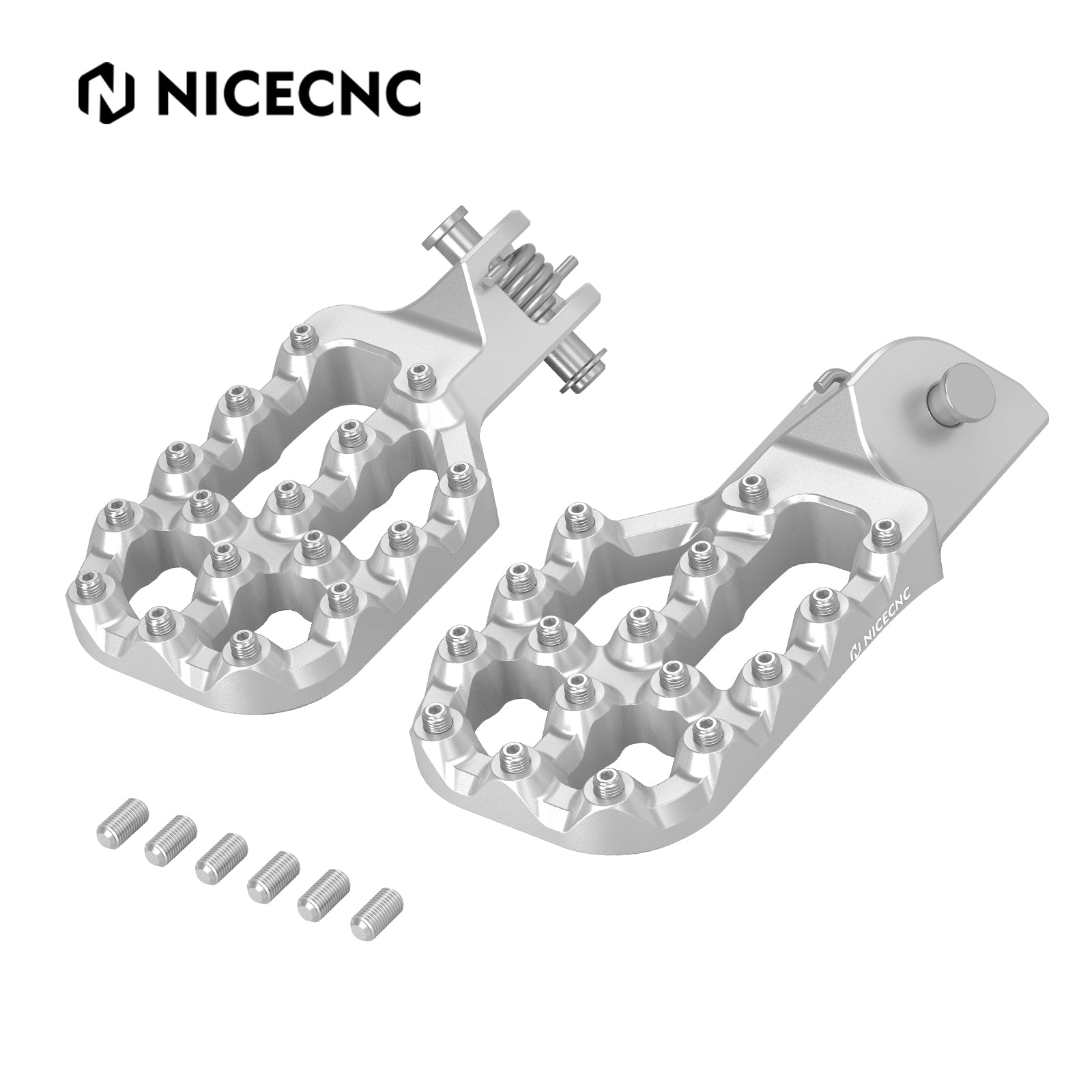 Wide Offset Footpegs Footrests For BMW R1200GS R1250GS / Adventure