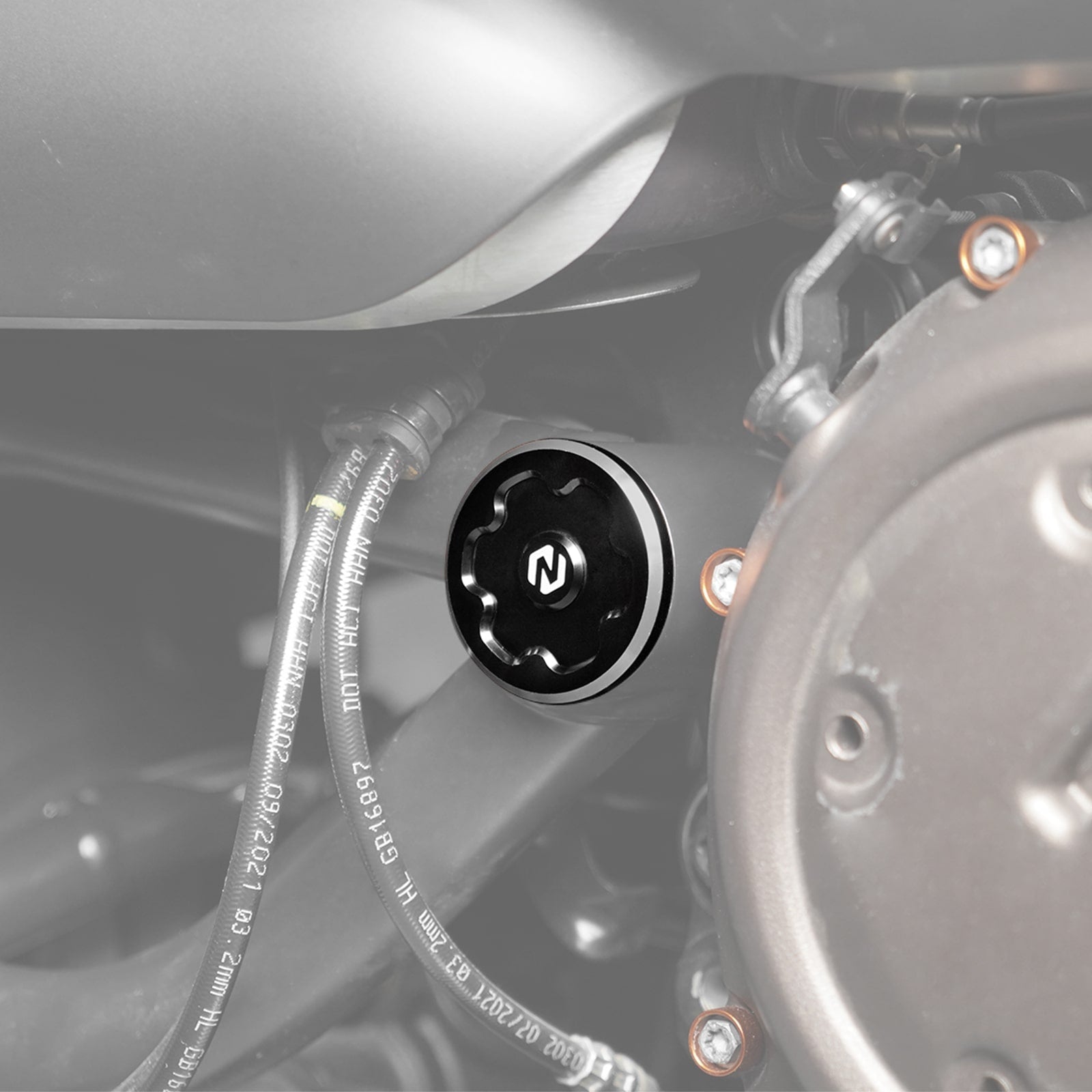 Swingarm Swing Arm Hole Frame Plugs Caps For Harley Sportster S 1250