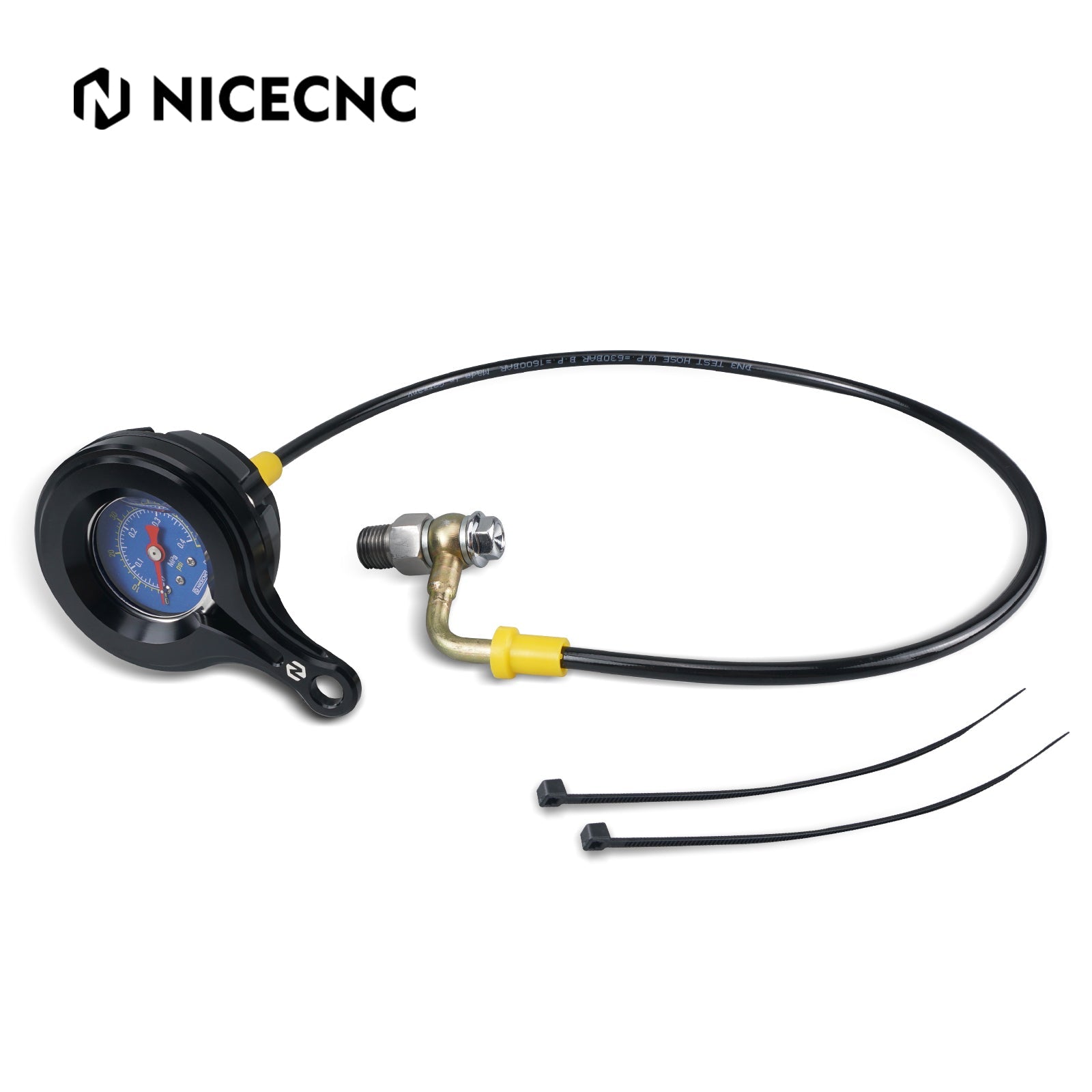 M8 Oil Pressure Gauge Kit For Harley Road King Electra Street Glide Ultra Limited