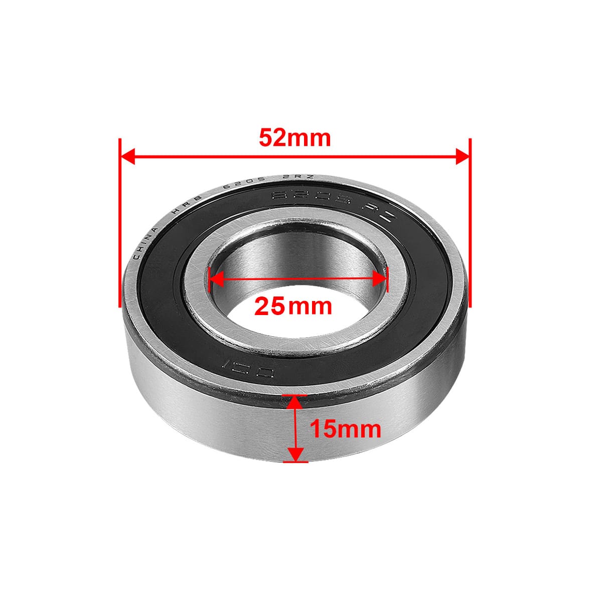 Rear Non-ABS Wheel Bearing and Seal Kit for Harley-Davidson