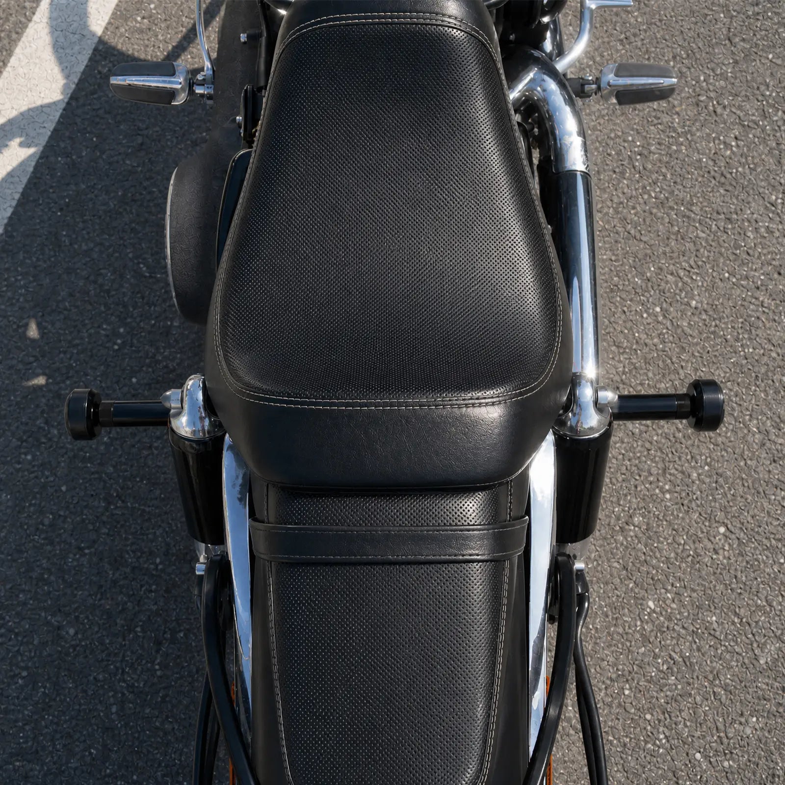 Rear Crash Bar Frame Engine Guard For Harley Dyna 2006-2017