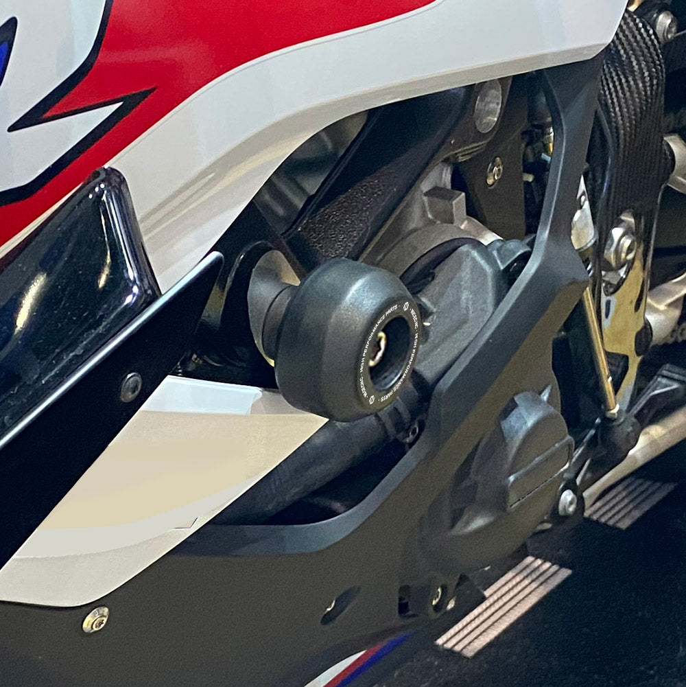 Frame Sliders Guard Crash Pads Protector Black for BMW S1000RR 2019-2022