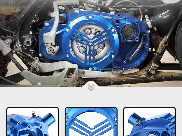 Clutch Cover High-Strength Aluminum Engine Case Cover For Yamaha Banshee 350 YFZ350 1987-2006