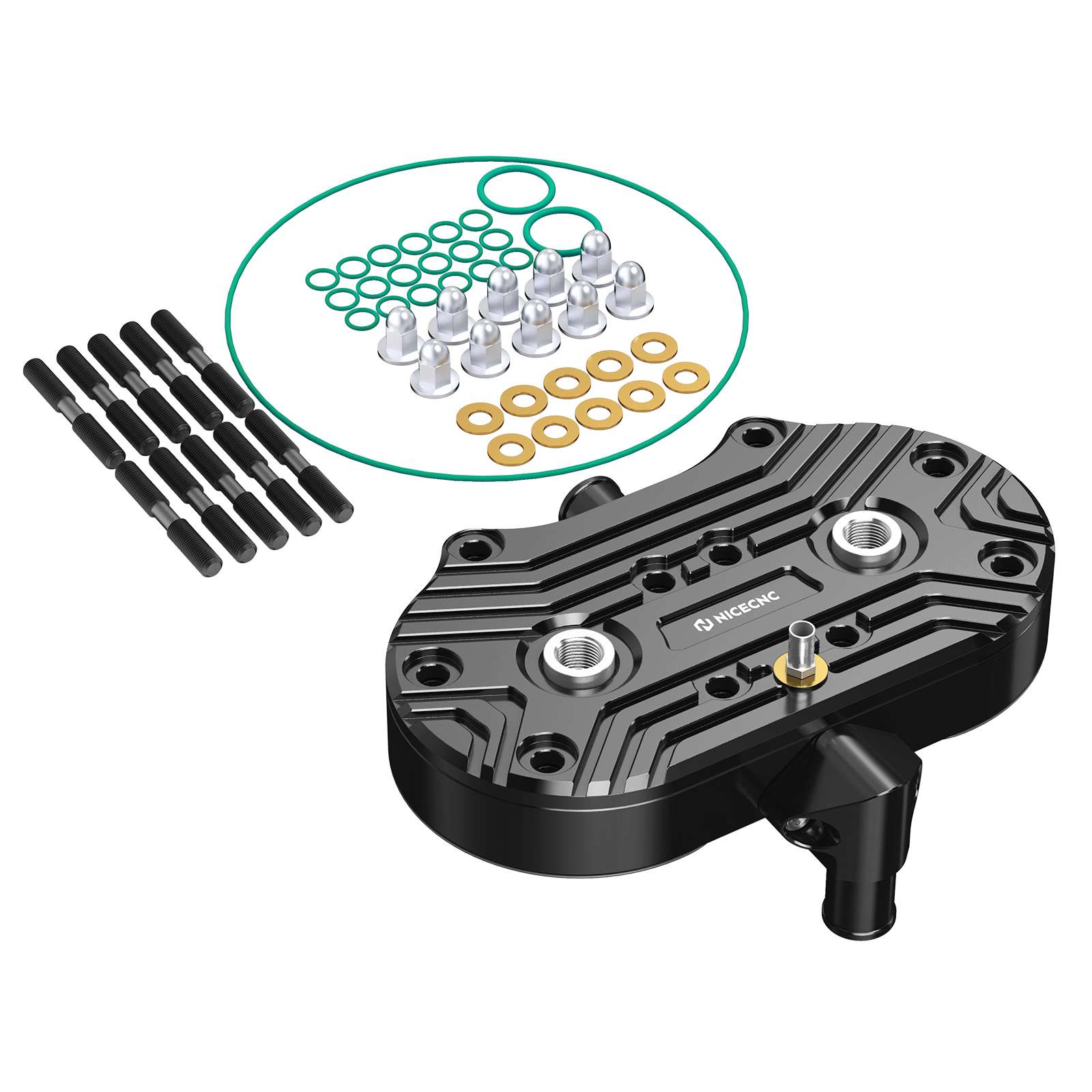 21CC Dome Finned Cylinder Head for Yamaha Banshee 350