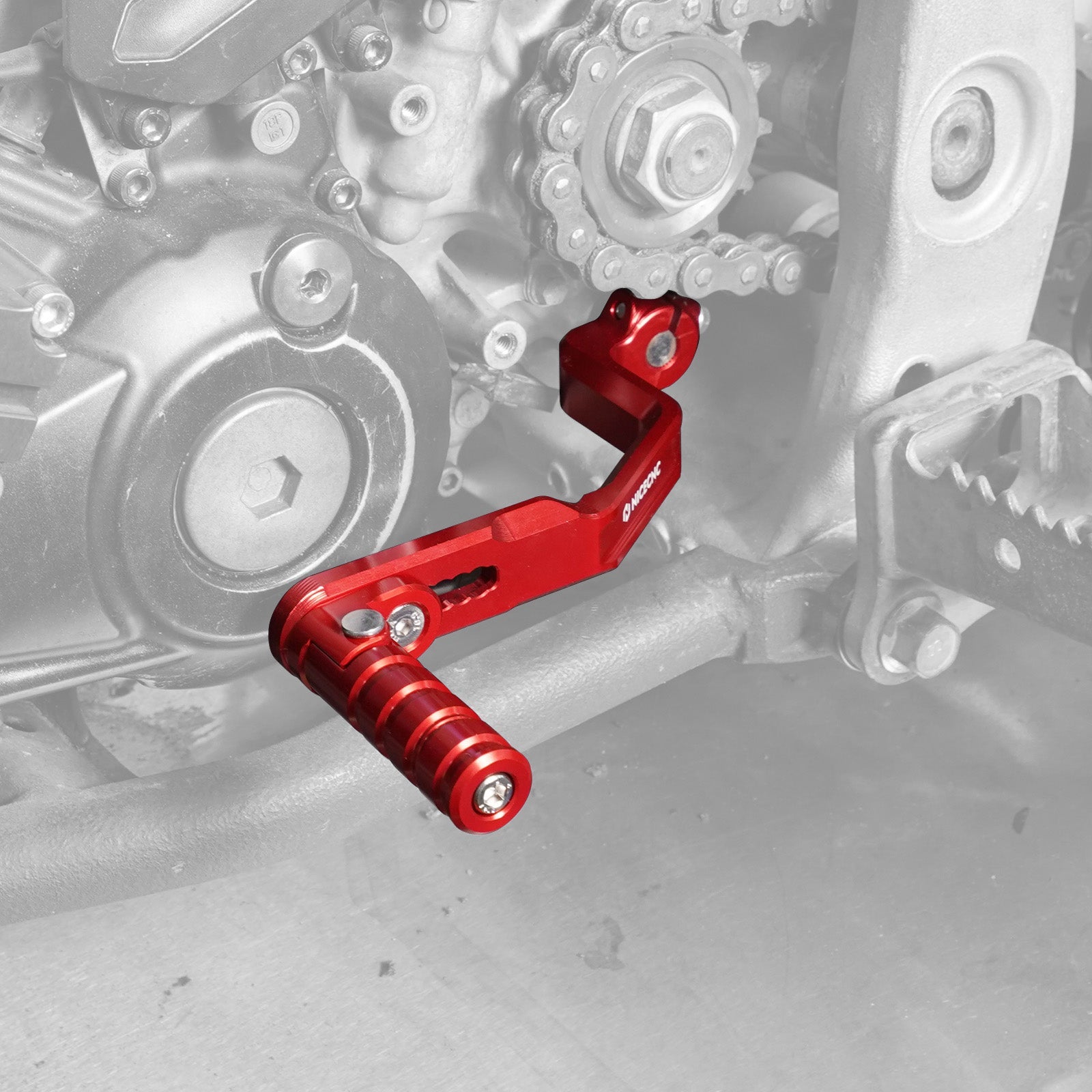 ATV Engine Case Saver Chain Guide Guard+ Folding Shift Lever For Yamaha YFZ450R