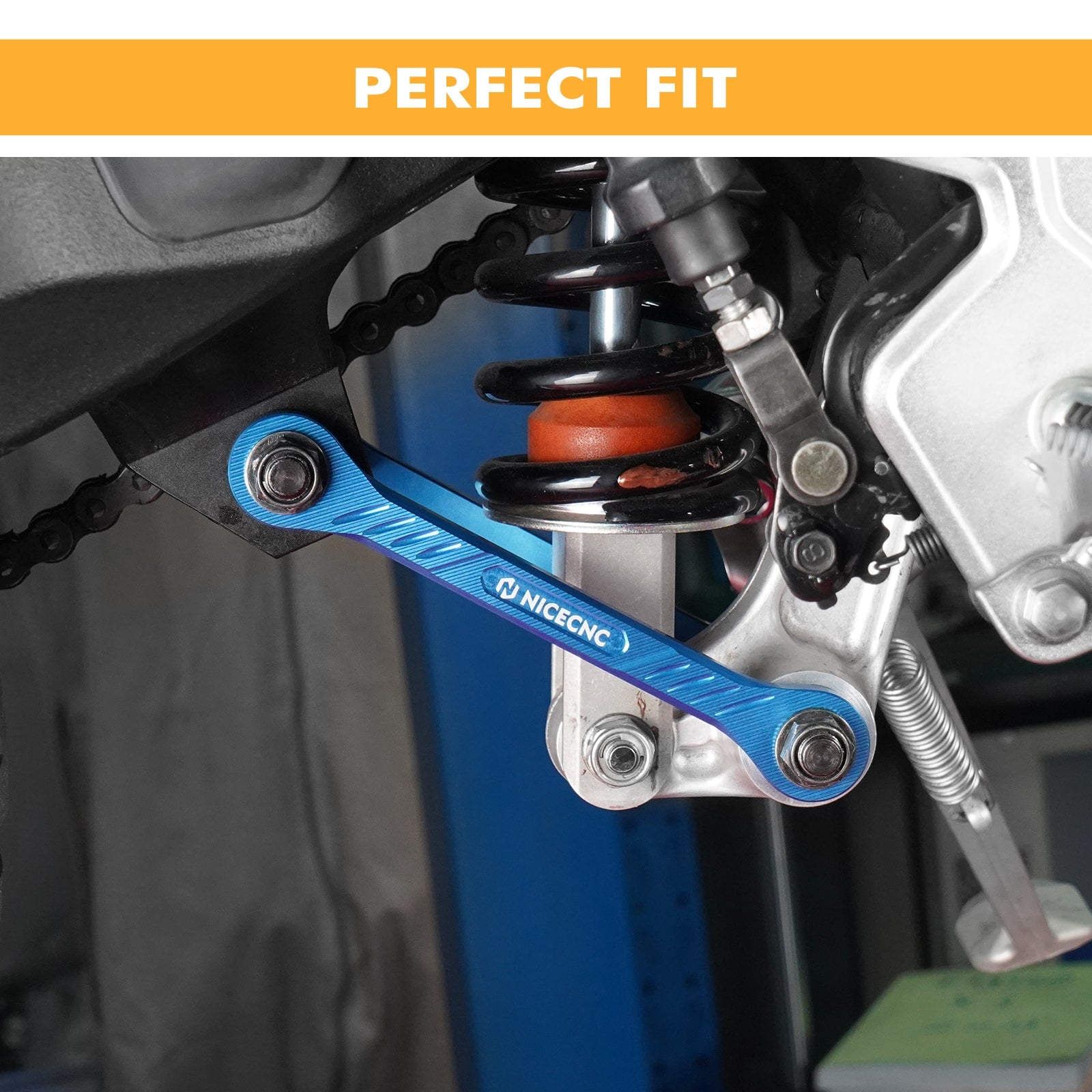 1.5IN/38MM Lowering Link Kit For Yamaha Tenere 700 / XTZ700 2019-2024