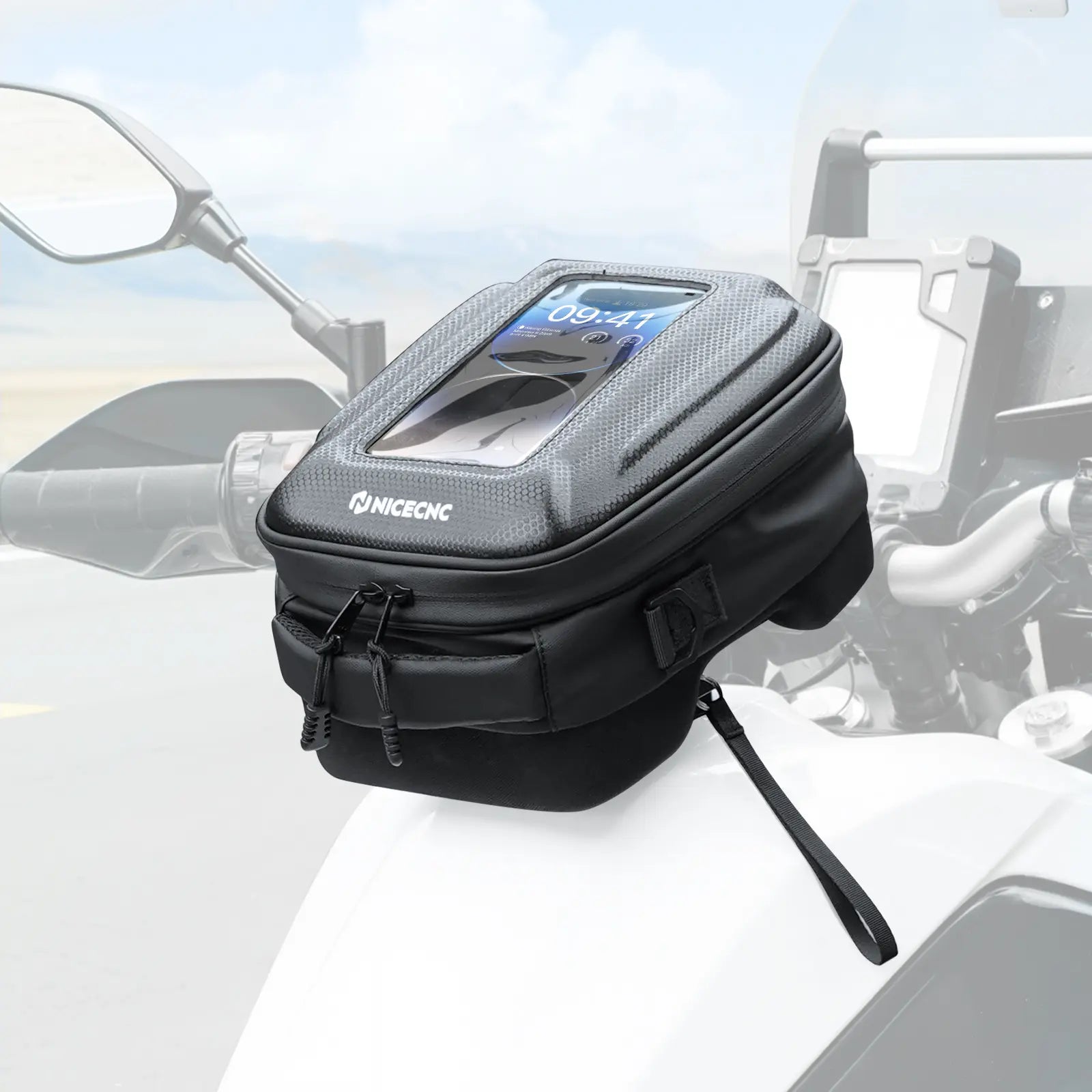 Quick-Release Tank Bag Push-Pull Lock System For Yamaha Tenere 700 2019-2024