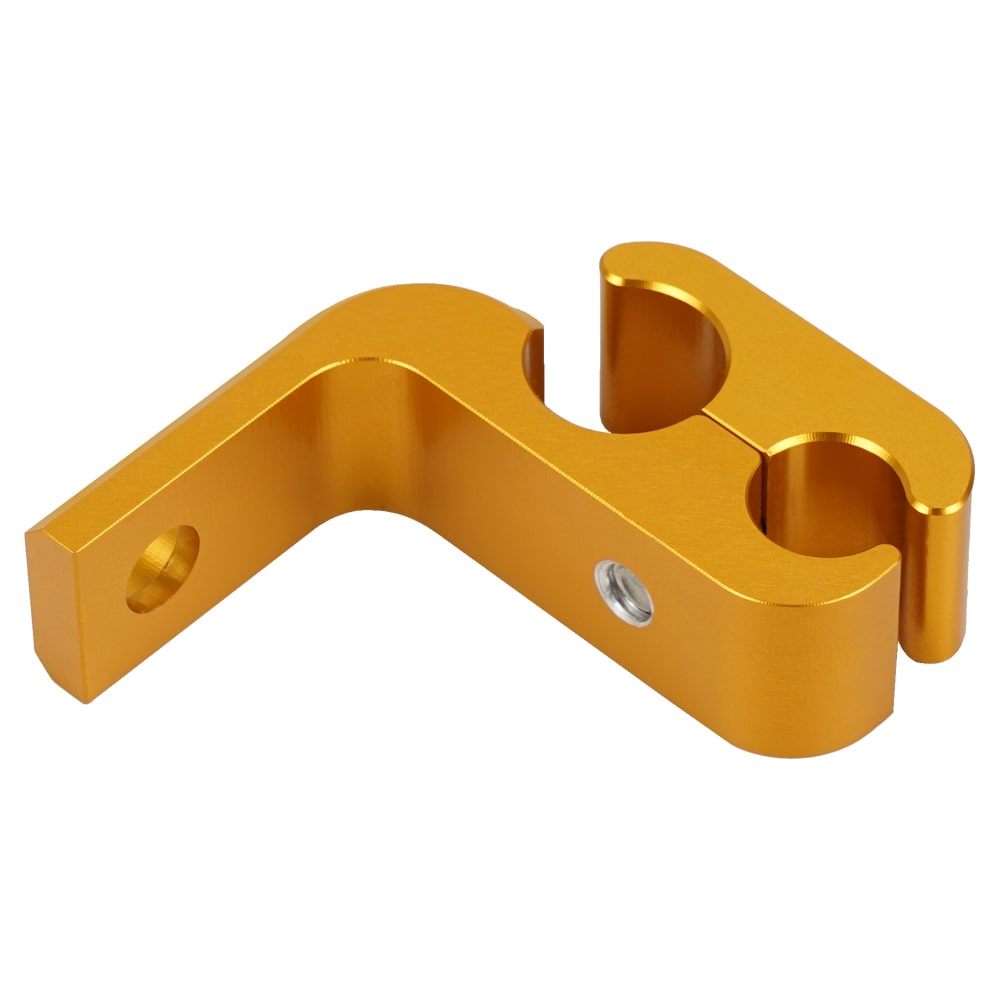 ATV Dual Brake Line Cable Hose Holder Clamp For Yamaha Raptor 700 700R 2006-2026