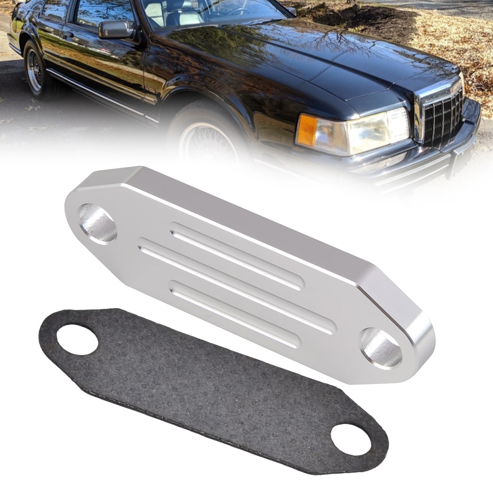 Block Off Plate For Ford Thunderbird 3.8L 5L 1977-1988 4.6L 1995