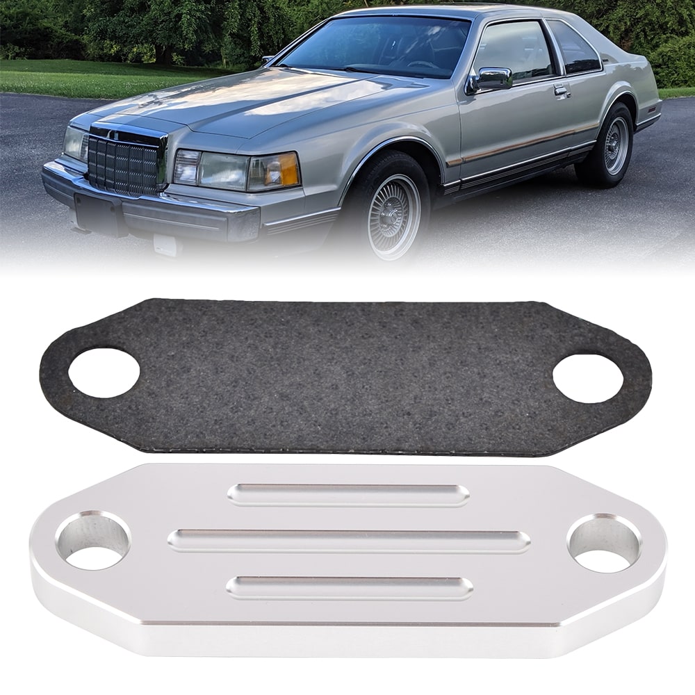 Block Off Plate For Ford Bronco 4.9L 5.8L 1973-1989 Aerostar 2.8L 1986