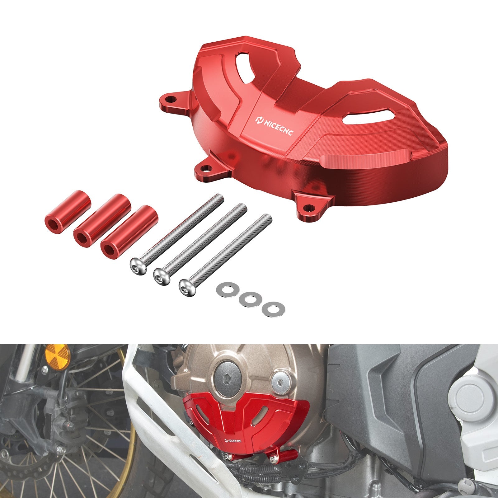 Engine Ignition Stator Cover Guard For Honda CRF1100L Africa Twin ADV Sports
