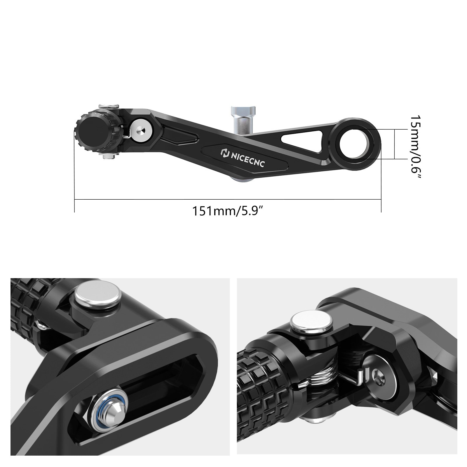 Adjustable Gear Shift Lever For Honda  Africa Twin CRF1000L CRF1100L