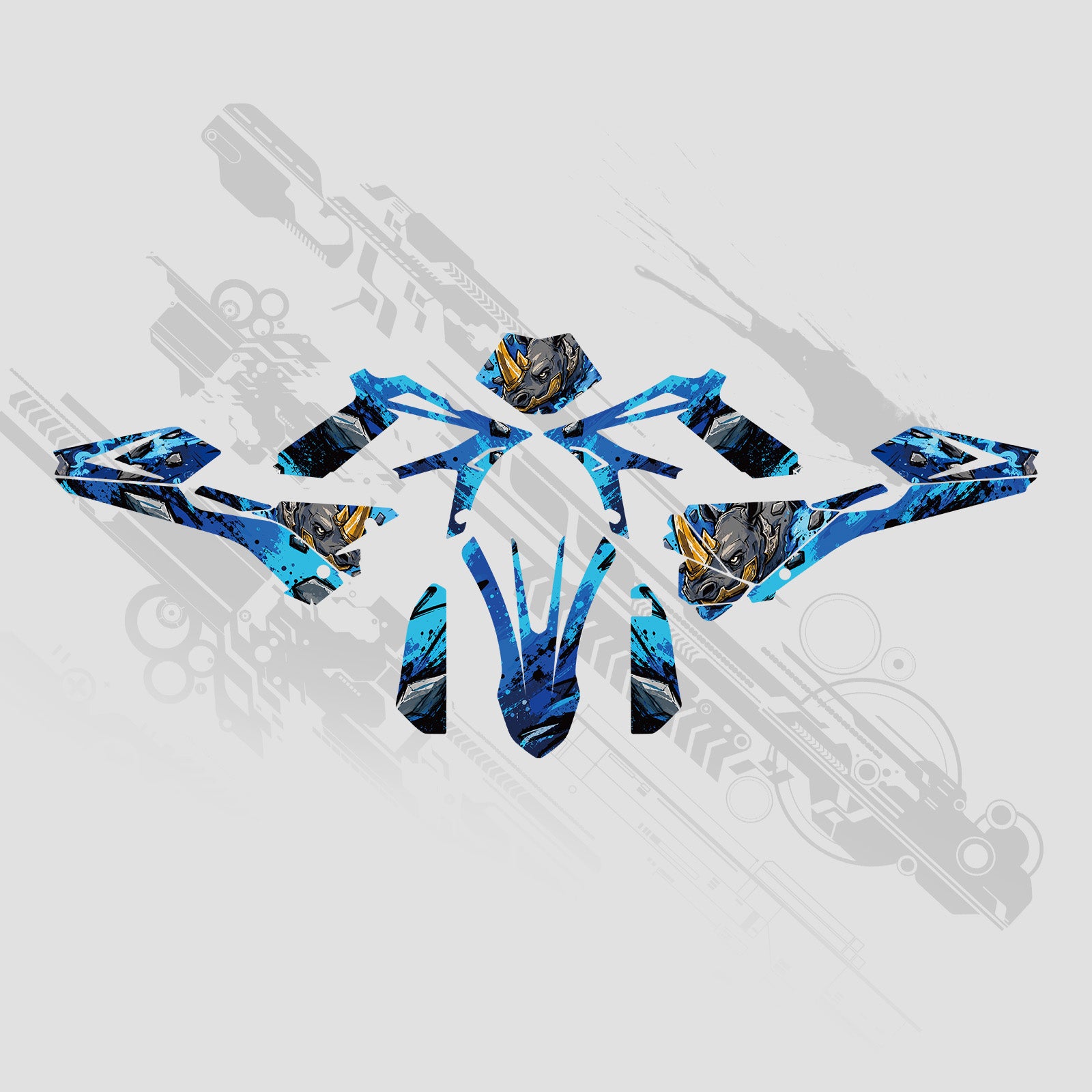 Motorcycle Full Graphics Decals Stickers Set For BETA RR 4ST-2ST 2018-2019