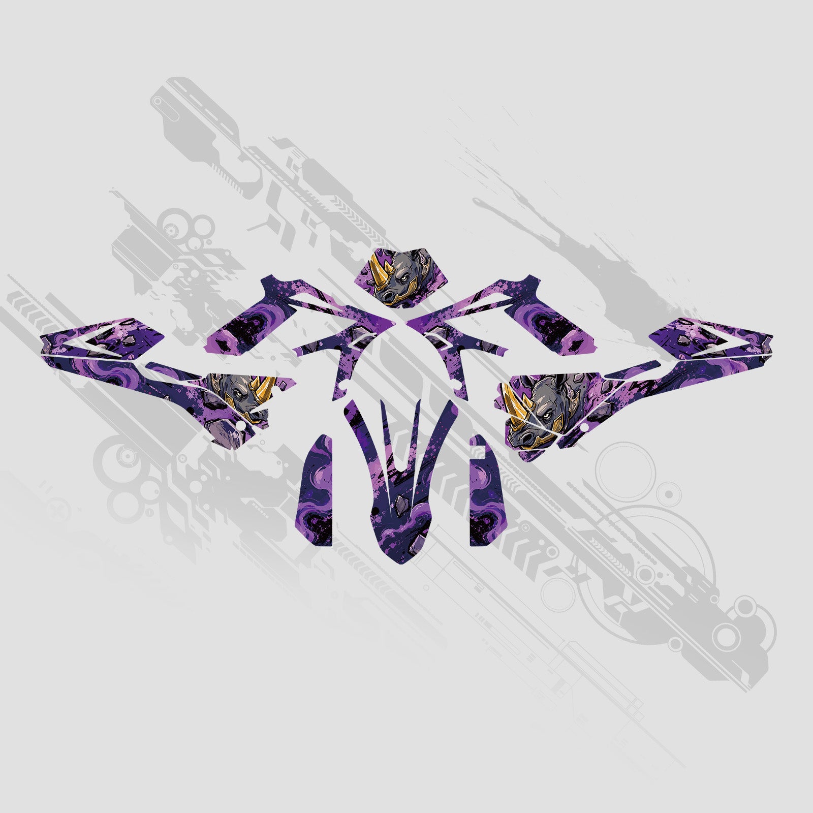Motorcycle Full Graphics Decals Stickers Set For BETA RR 4ST-2ST 2018-2019