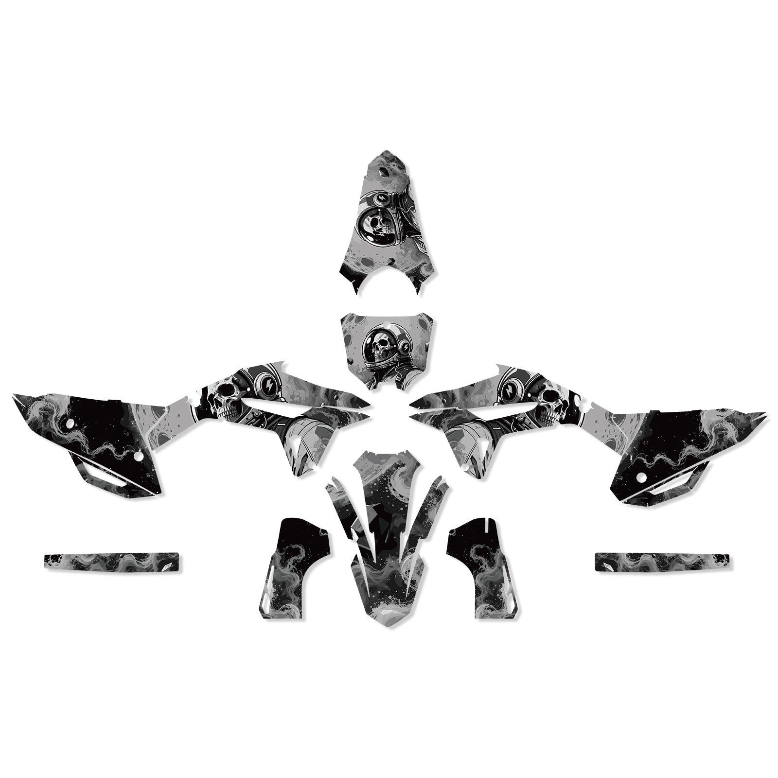 Motorcycle Full Graphics Decals Kit For Honda CRF450 2021-2024