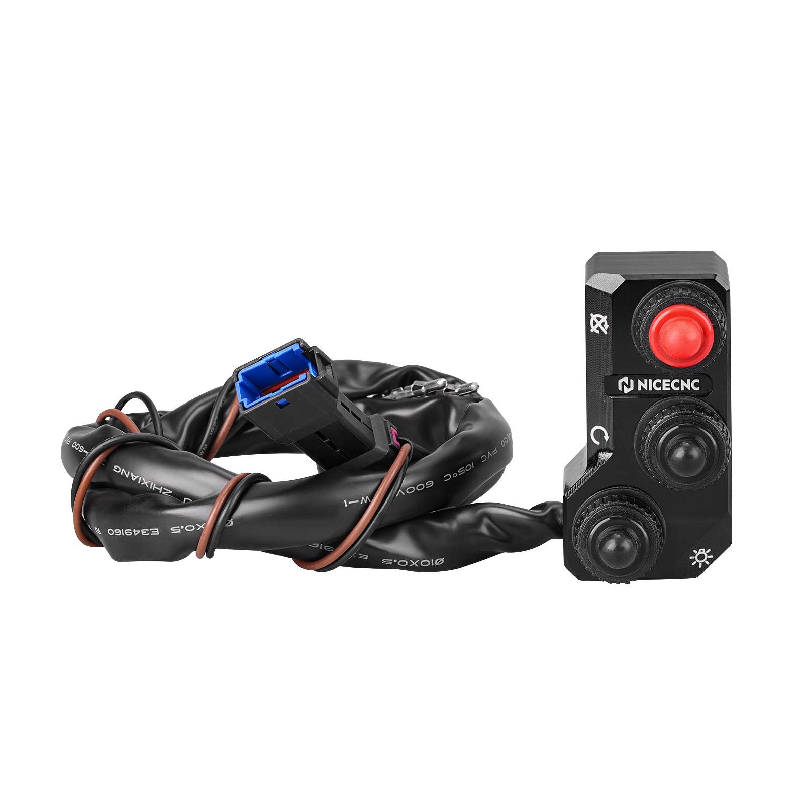Engine Start Stop Switch + Headlight Switch Kit for KTM Husqvarna GasGas 2023-2027