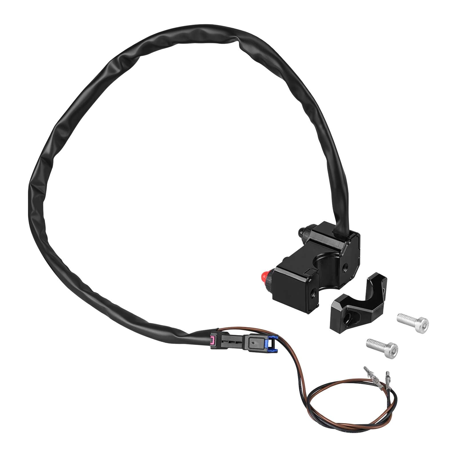 Engine Start Stop Switch + Headlight Switch Kit for KTM Husqvarna GasGas 2023-2027