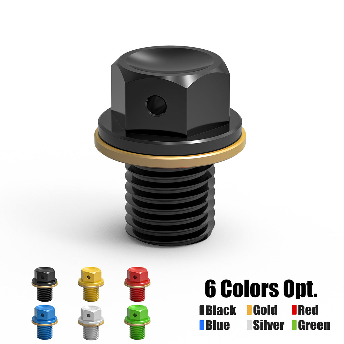 12mm P1.5 Magnetic Oil Drain Plug Bolt Dirt/Street Bike