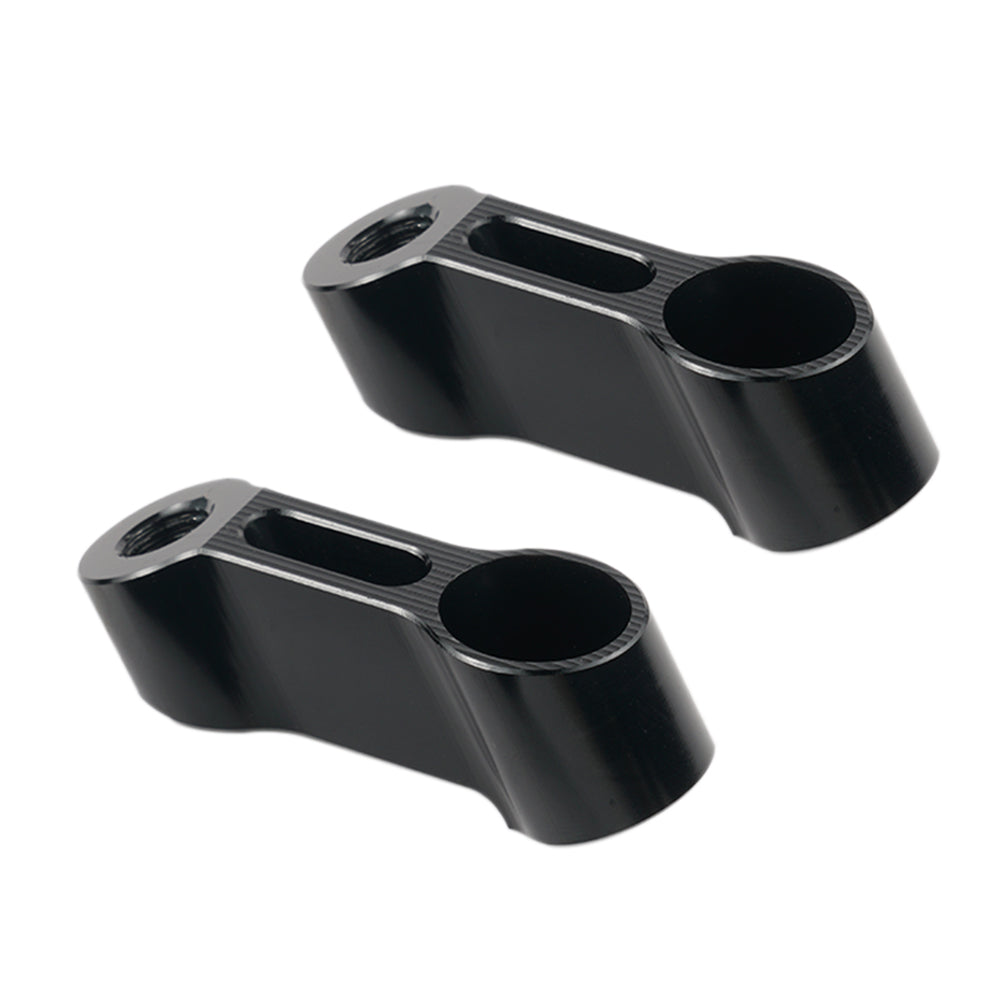 M10 Stem Mirror Mount Riser Extender Adapter Universal For Kawasaki Honda Suzuki