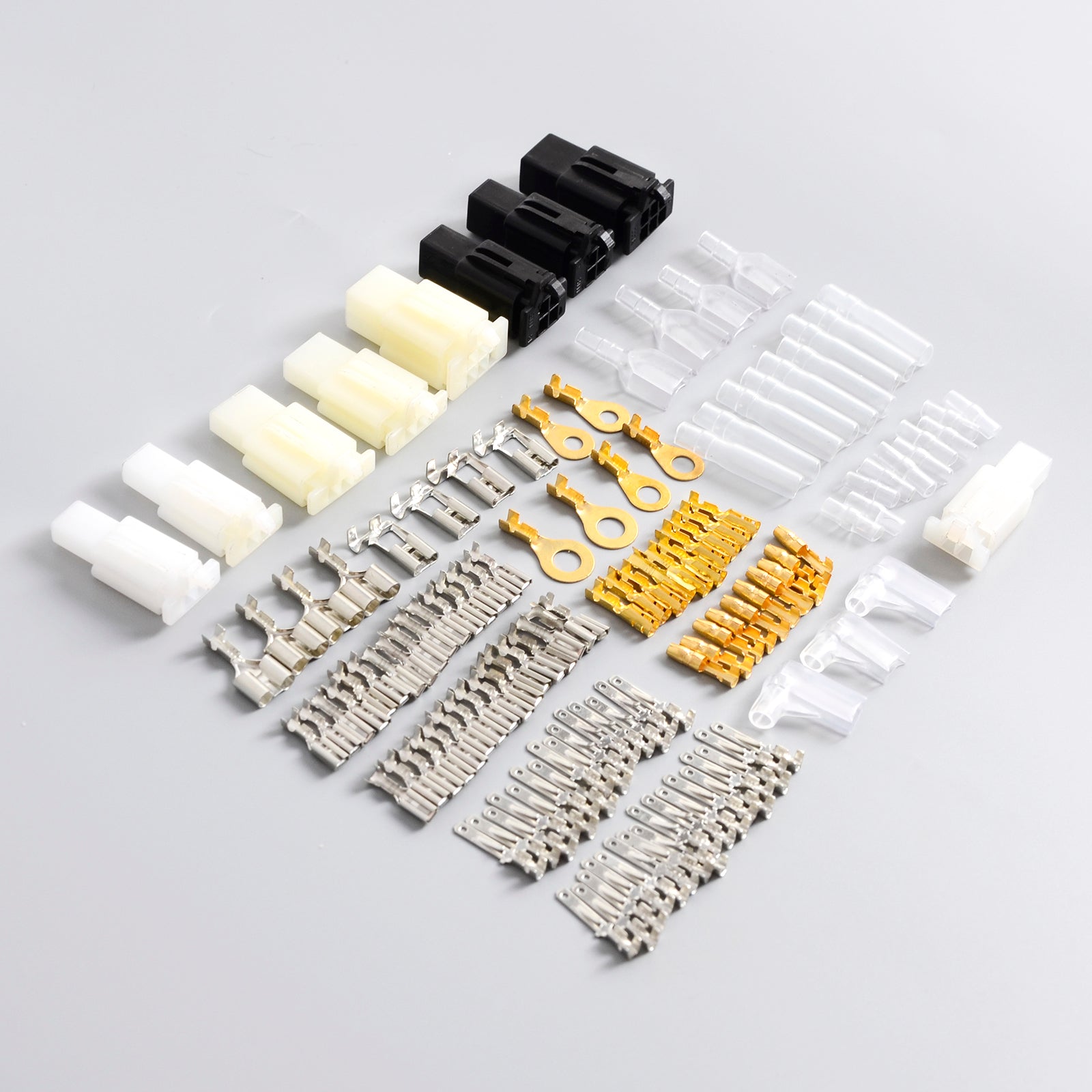 Motorcycle Car Electrical Wiring Bullet Connectors Brass Terminal 2 3 4 6 Way