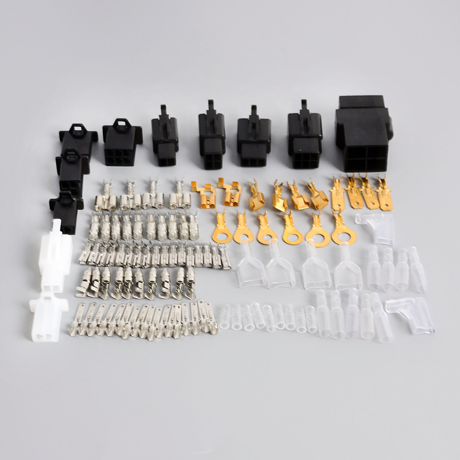 Universal Motorcycle Electrical Wiring Harness Repair Connector Plug Bullets PVC