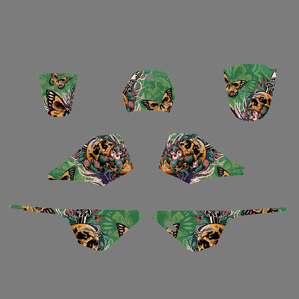 Team Graphics Backgrounds Stickers Decals Set For Yamaha PW80 PW 80 1983-2013