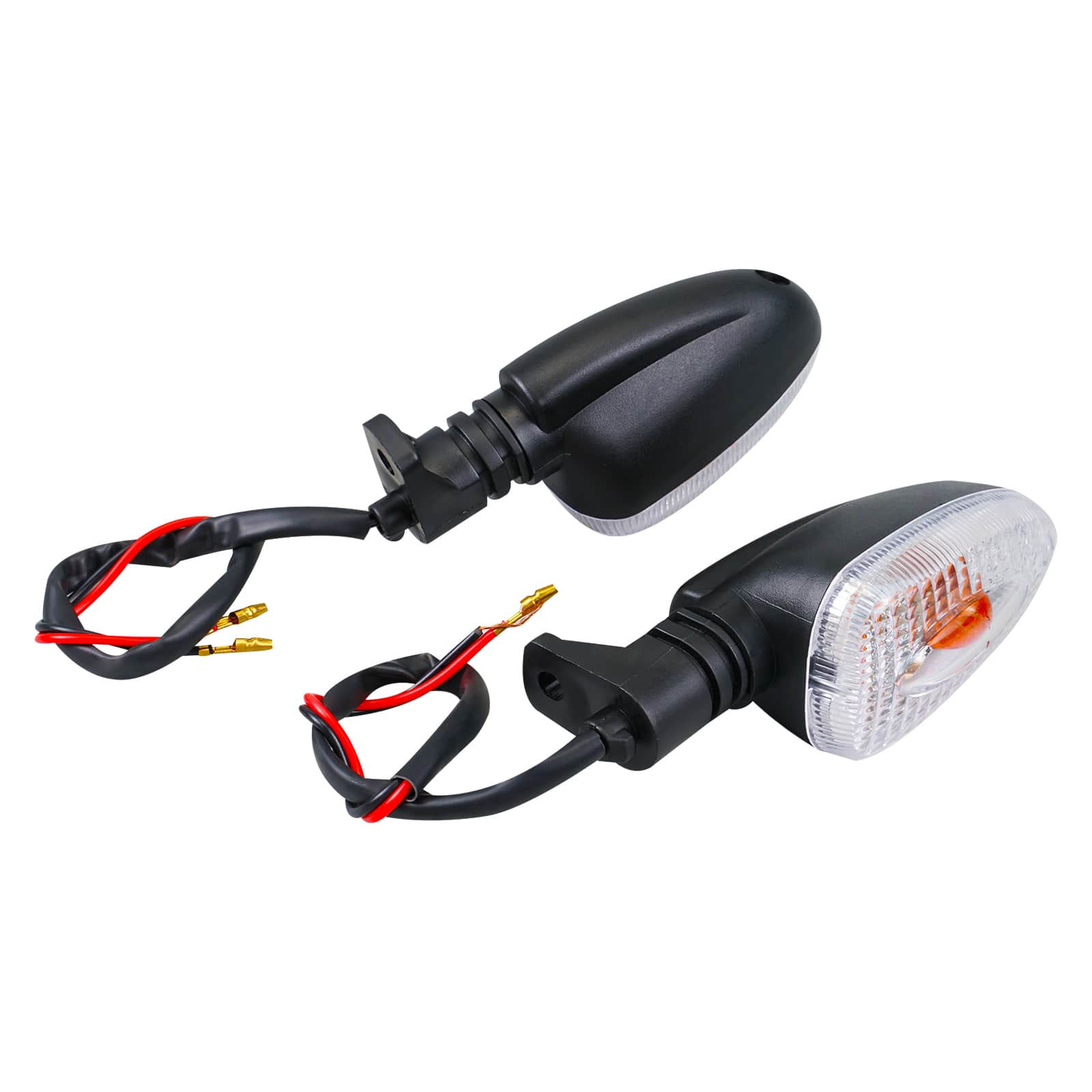 Clear Turn Signals Indicator Lights w/ Bulb For BMW R1200GS K1300R F800GS F650GS