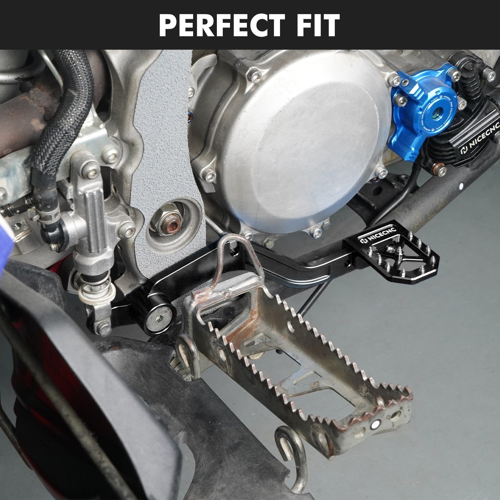 ATV Adjustable Rear Foot Brake Pedal Lever Kit For Yamaha YFZ450R
