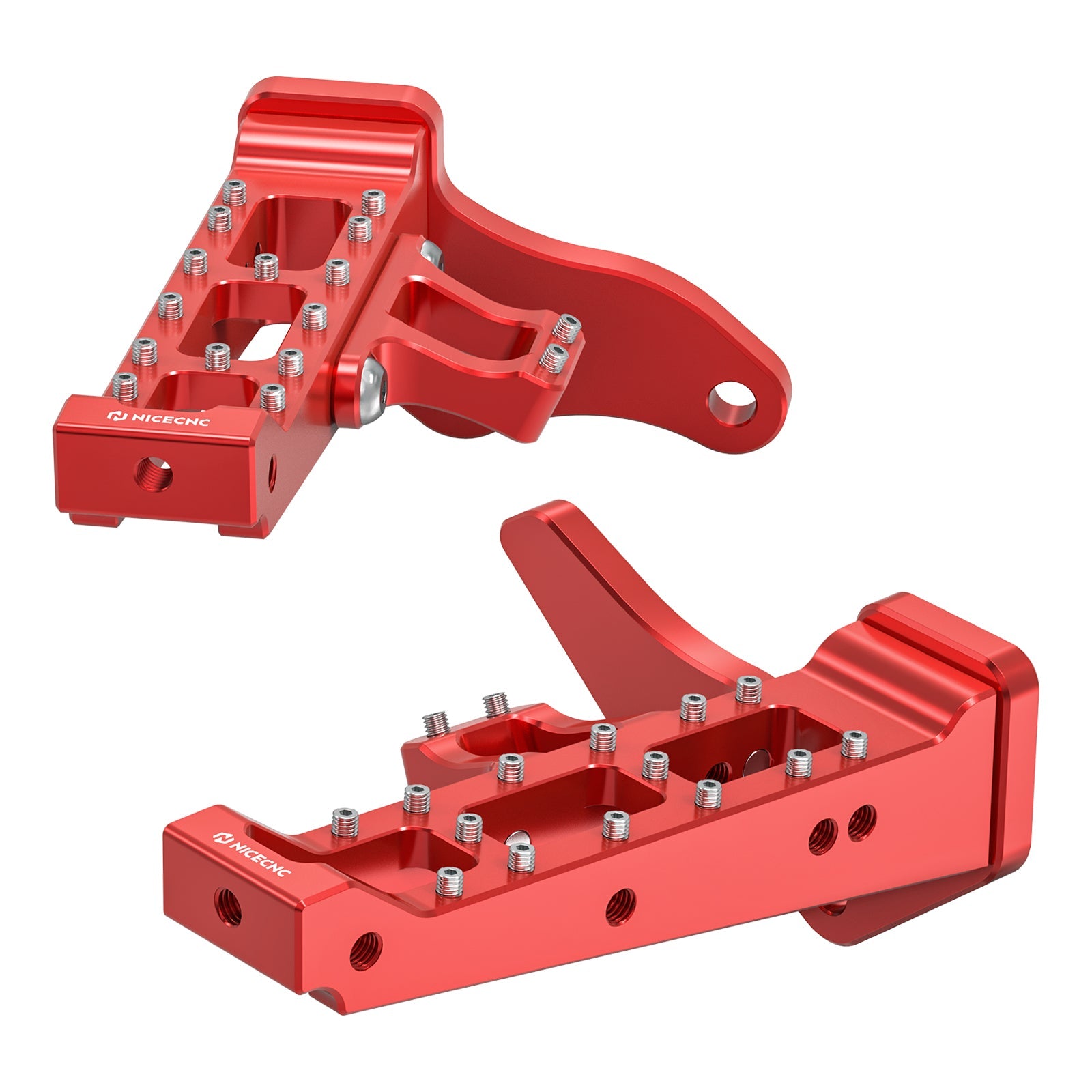 ATV Extended Wider Foot Pegs Rest Pedals For Yamaha Banshee 350 1987-2006