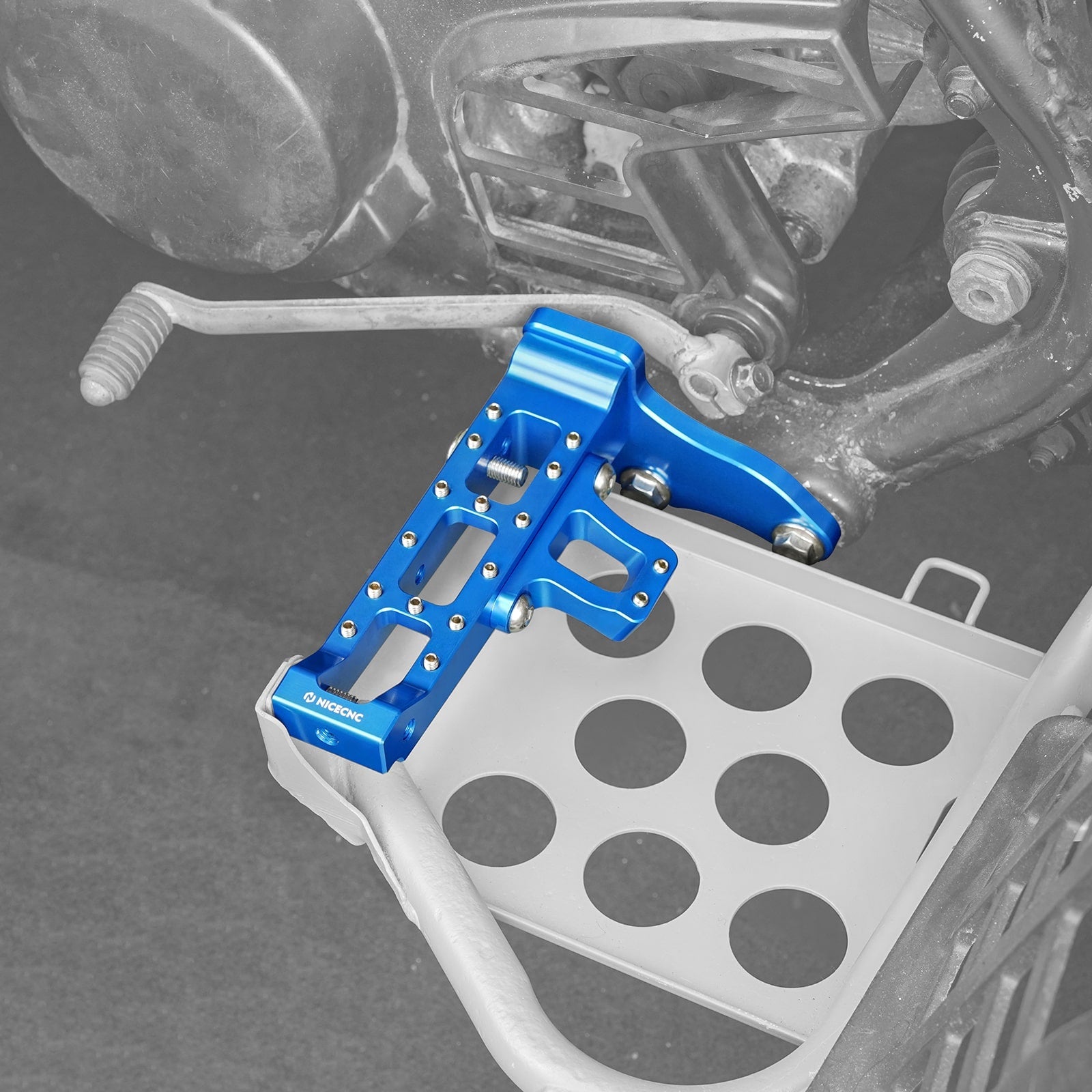 ATV Extended Wider Foot Pegs Rest Pedals For Yamaha Banshee 350 1987-2006
