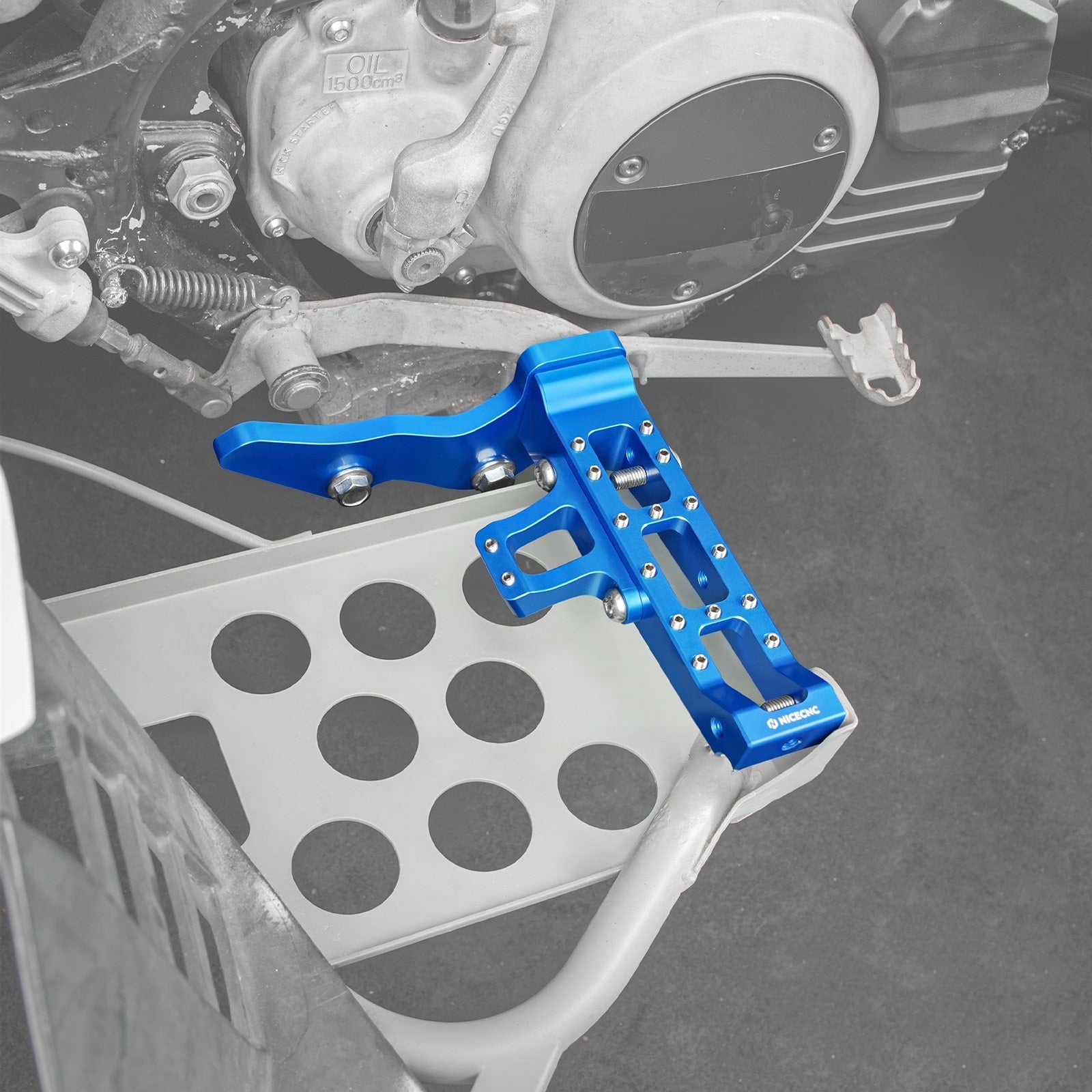 ATV Extended Wider Foot Pegs Rest Pedals For Yamaha Banshee 350 1987-2006