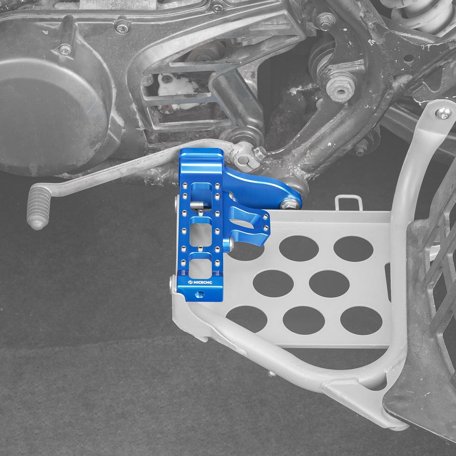 ATV Extended Wider Foot Pegs Rest Pedals For Yamaha Banshee 350 1987-2006
