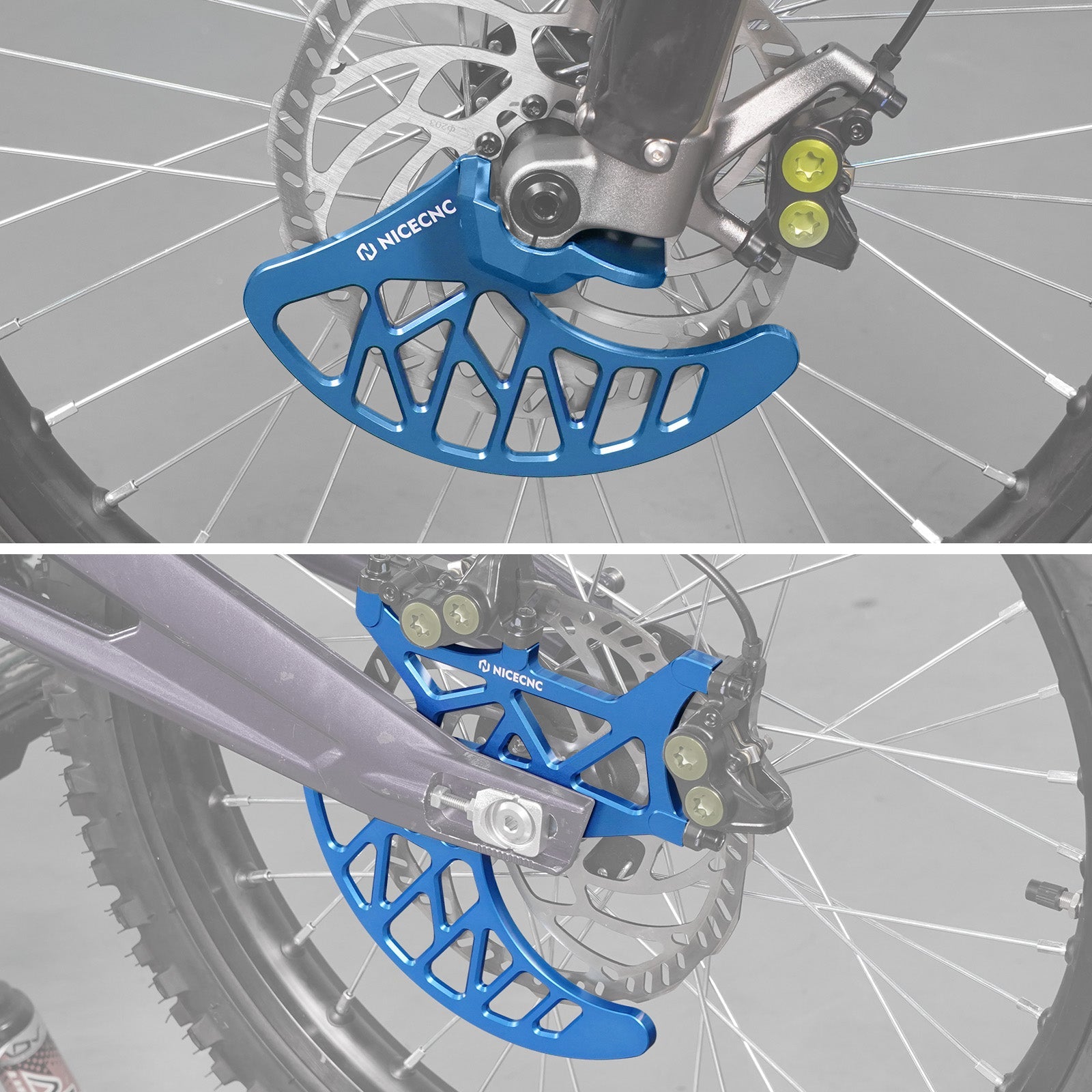 Front Brake Disc Guard & Fork Leg Guards For Surron Light Bee X/ S/ L1E Segway X160 X260
