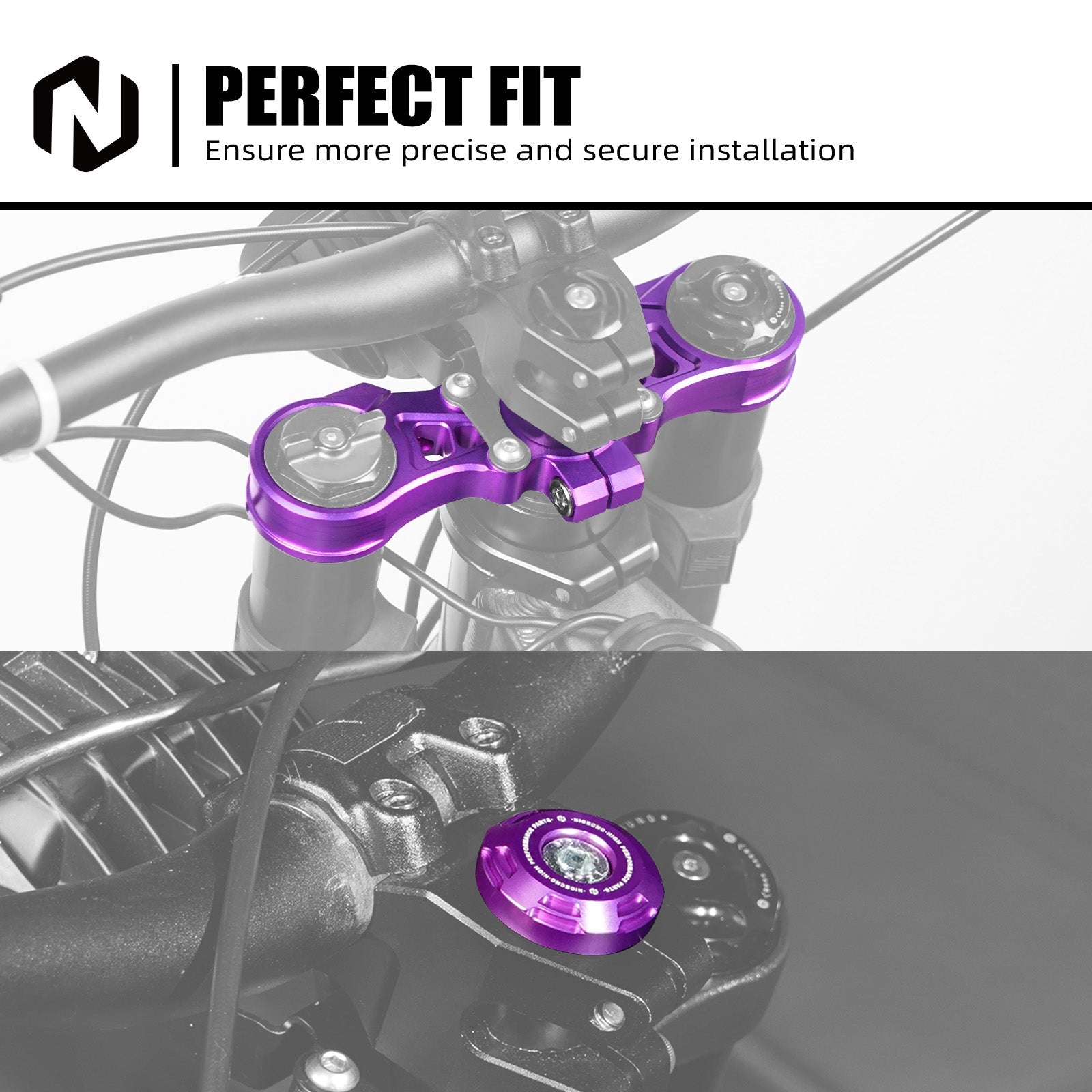 Upper Triple Clamp Top Link & Front Fork Suspension Core For Surron Light Bee X/ S