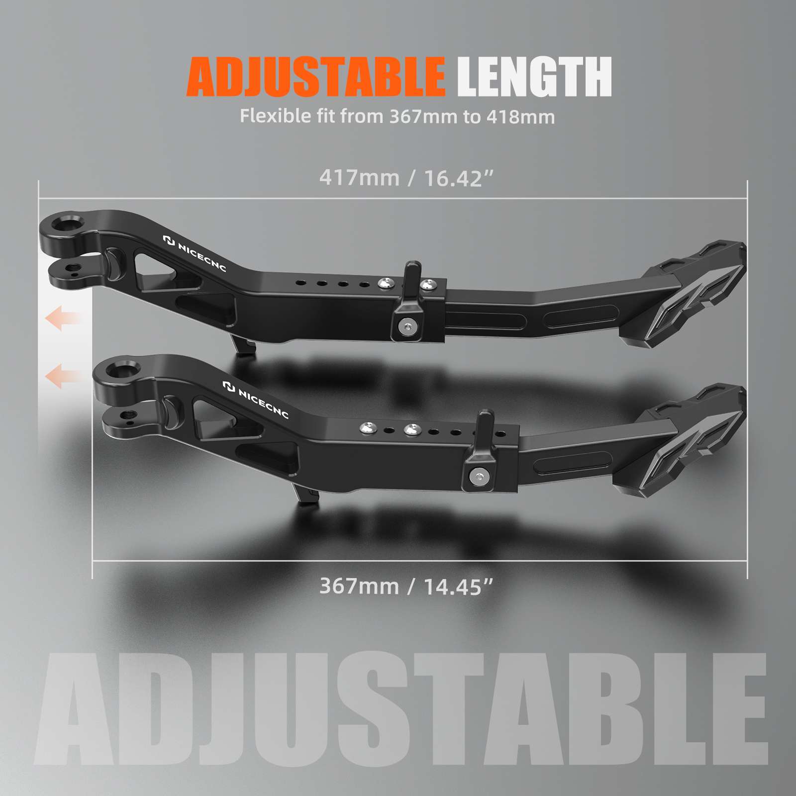 Adjustable Side Stand Kickstand For BMW R 1300 GS  / Adventure 2024–2025