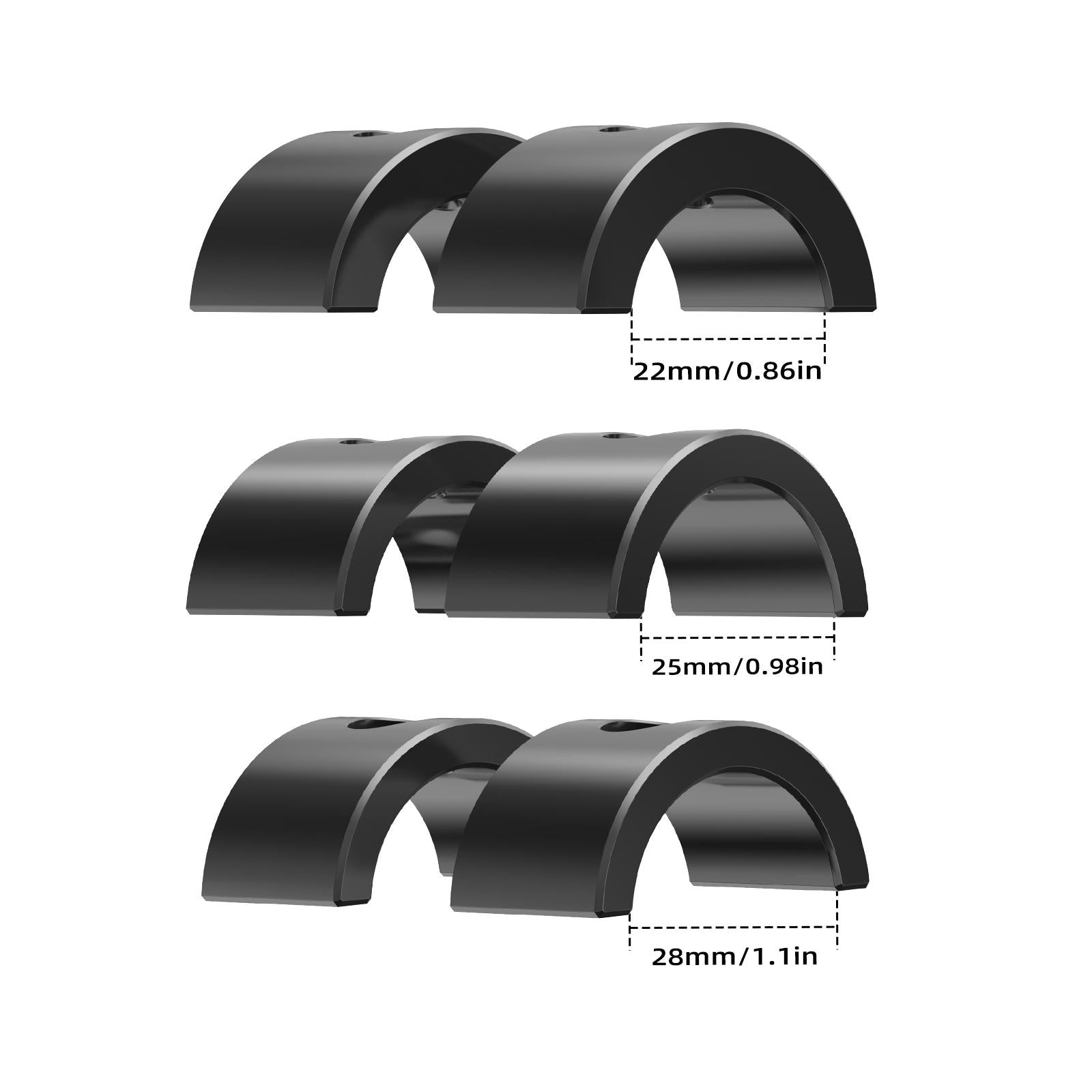 Adjustable Folding Foot Peg Clamps For BMW R1200GS R1250GS 2013-2024