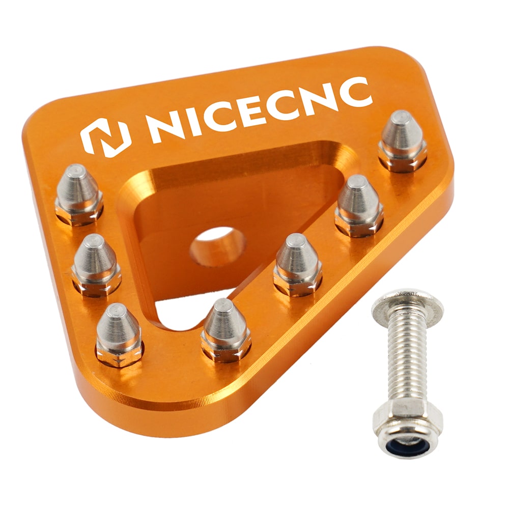 Motorcycles Wider Brake Pedal Step Plate Tip For KTM