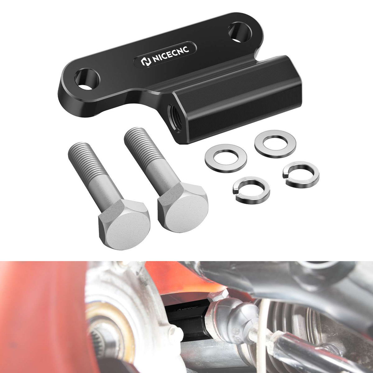 Heavy-Duty Ball Joint Compatible Steering Flag for Can-Am Maverick X3 MAX Turbo 2017-2021