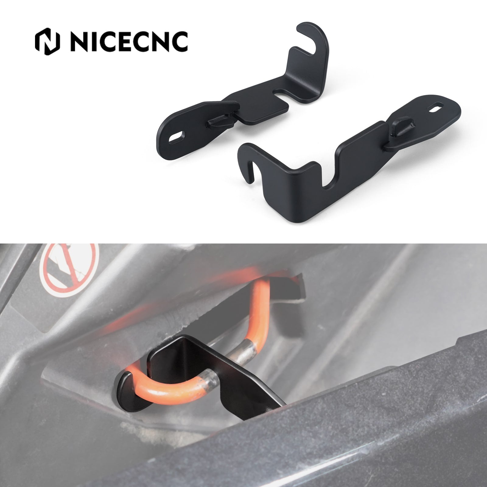 Upgraded UTV Cool Door Latches Kit Q235 Steel For Can-Am X3 XMR XRS XRC Turbo