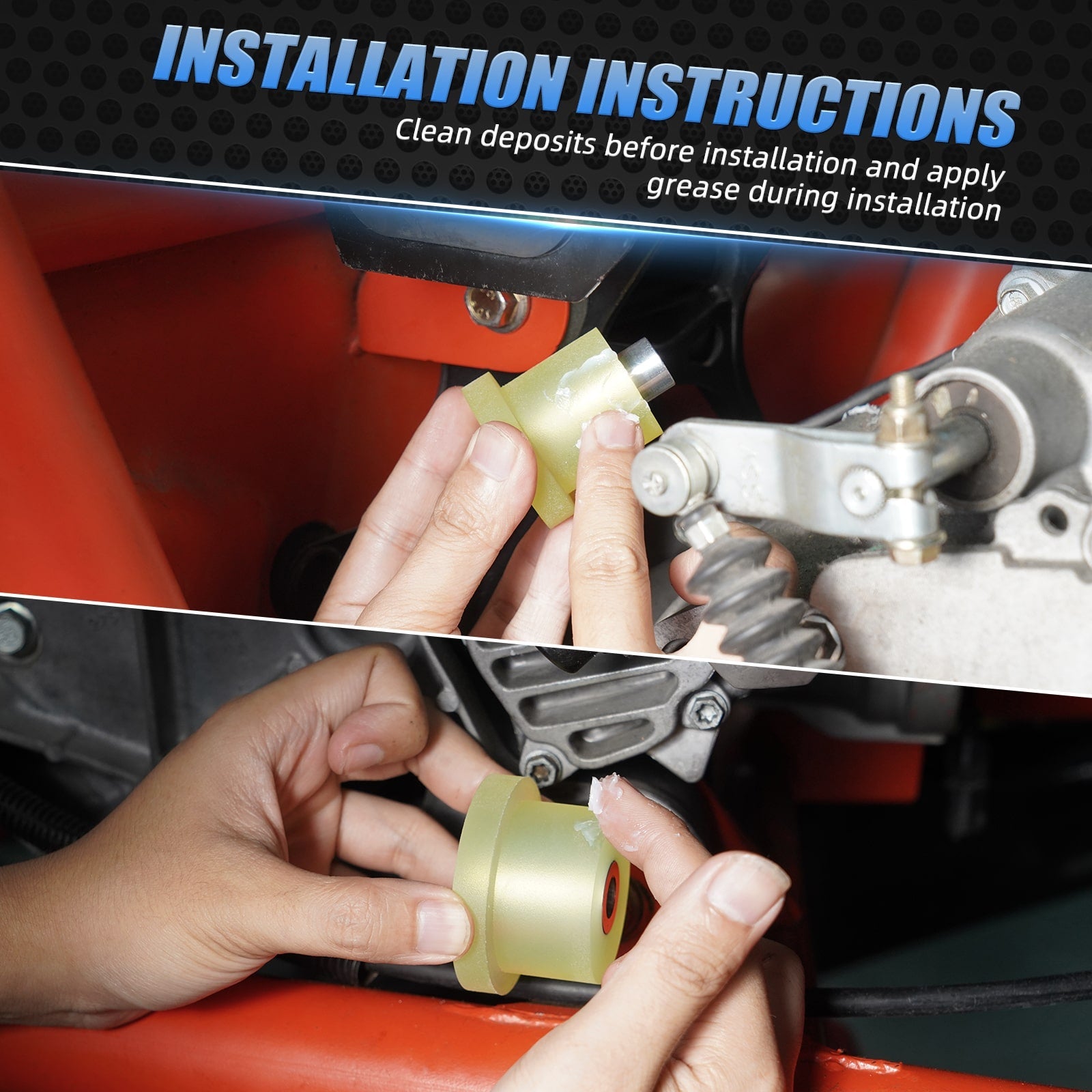 Engine Solid Motor Transmission Mounts Anti Vibration For Can-Am Maverick X3