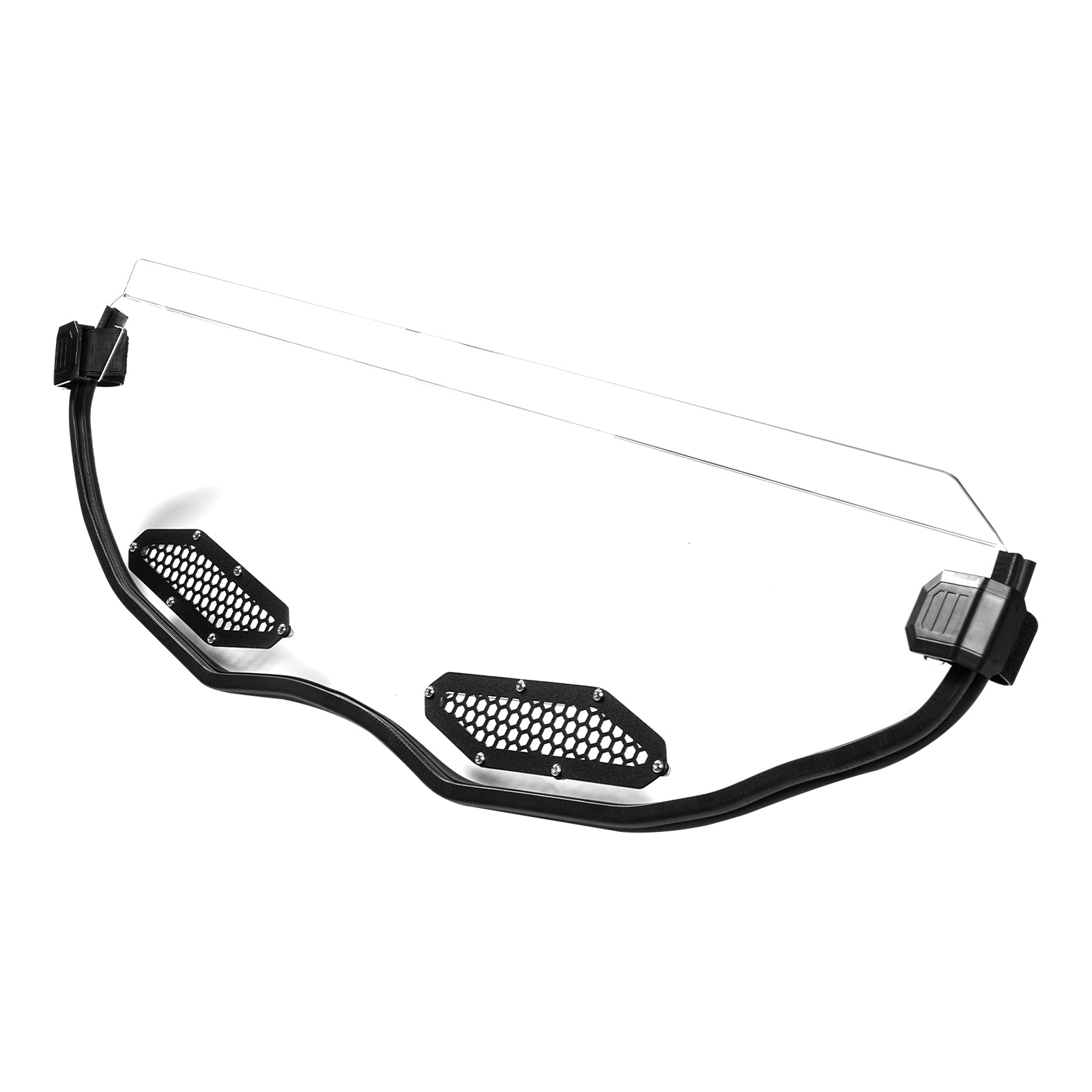 UTV Front Half Clear Windshield Windscreen Window For Can-Am Maverick X3 Turbo