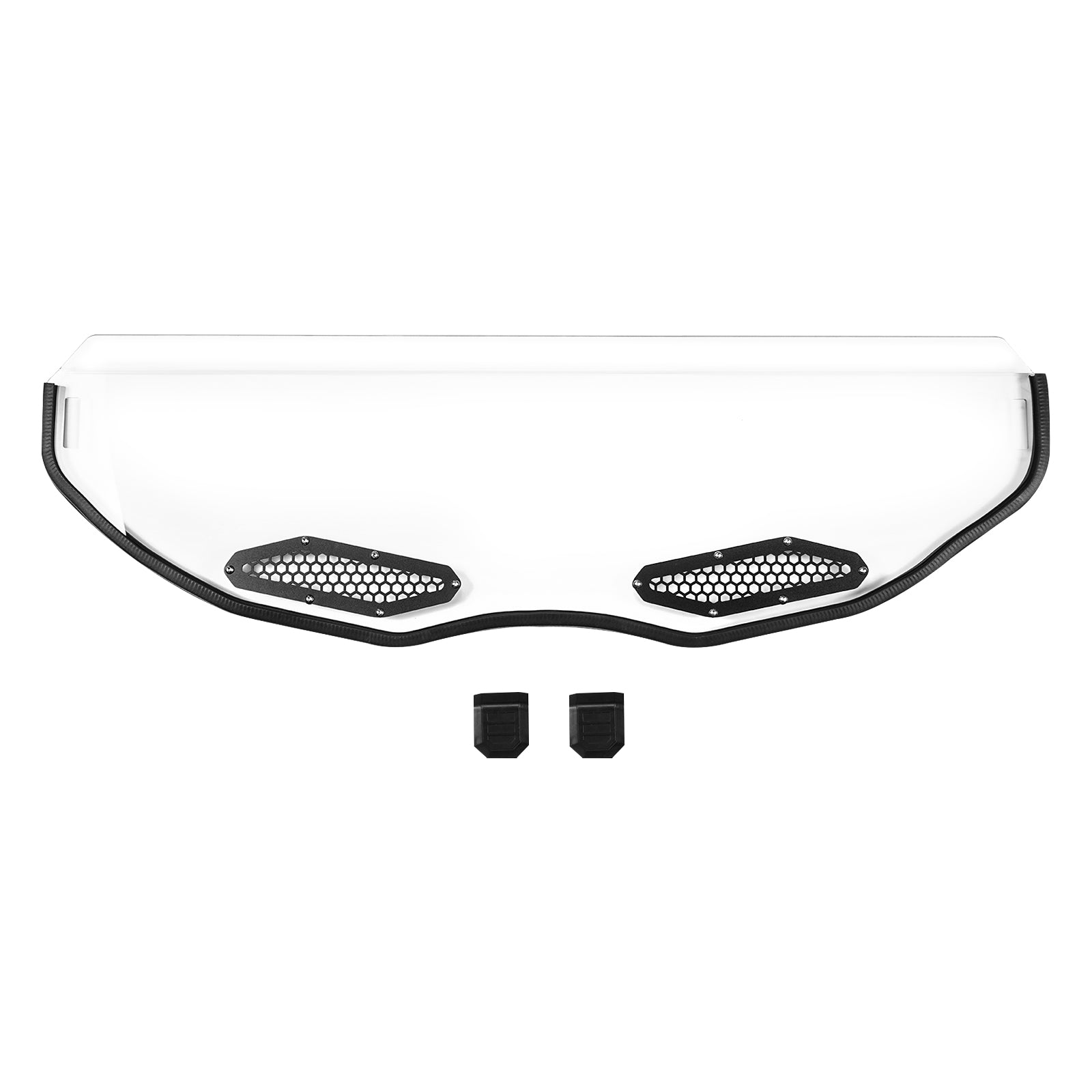 UTV Front Half Clear Windshield Windscreen Window For Can-Am Maverick X3 Turbo
