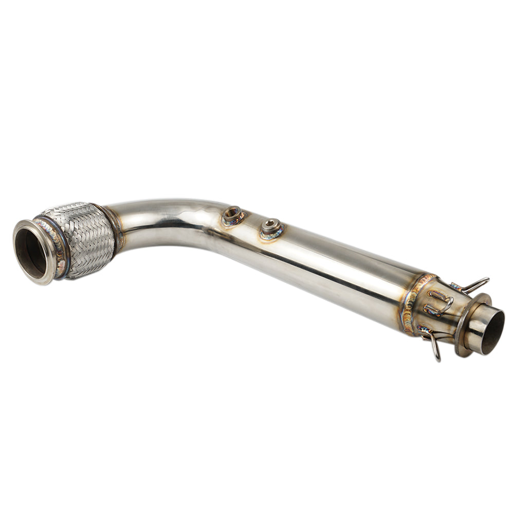 UTV Exhaust Headpipe Bypass Mid Pipe w/Bracket For Can-Am Maverick X3